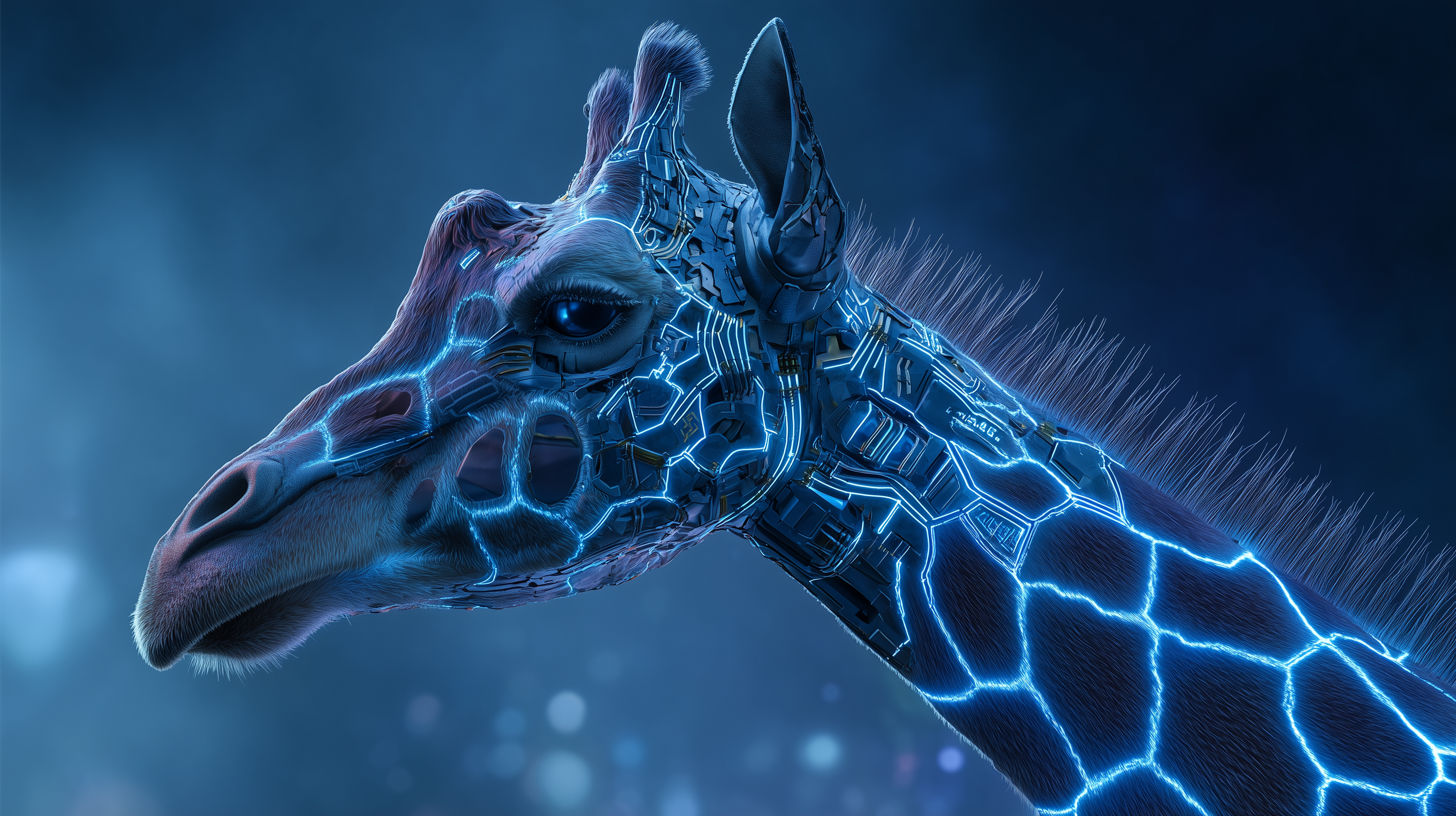 fond d'écran Girafe mac 4k téléchargement gratuit