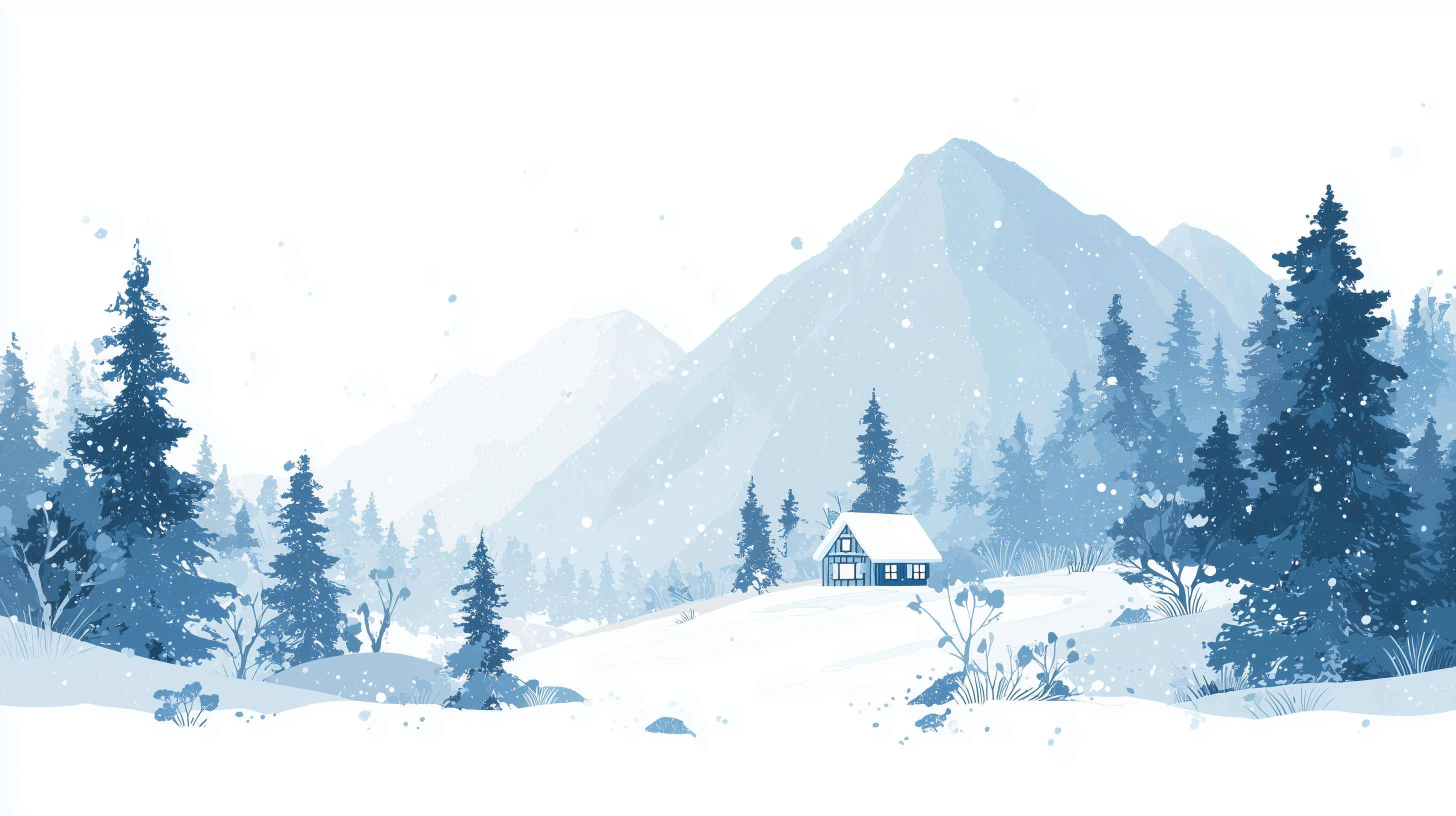 fond d'écran Hiver 4k 1920x1080 téléchargement gratuit