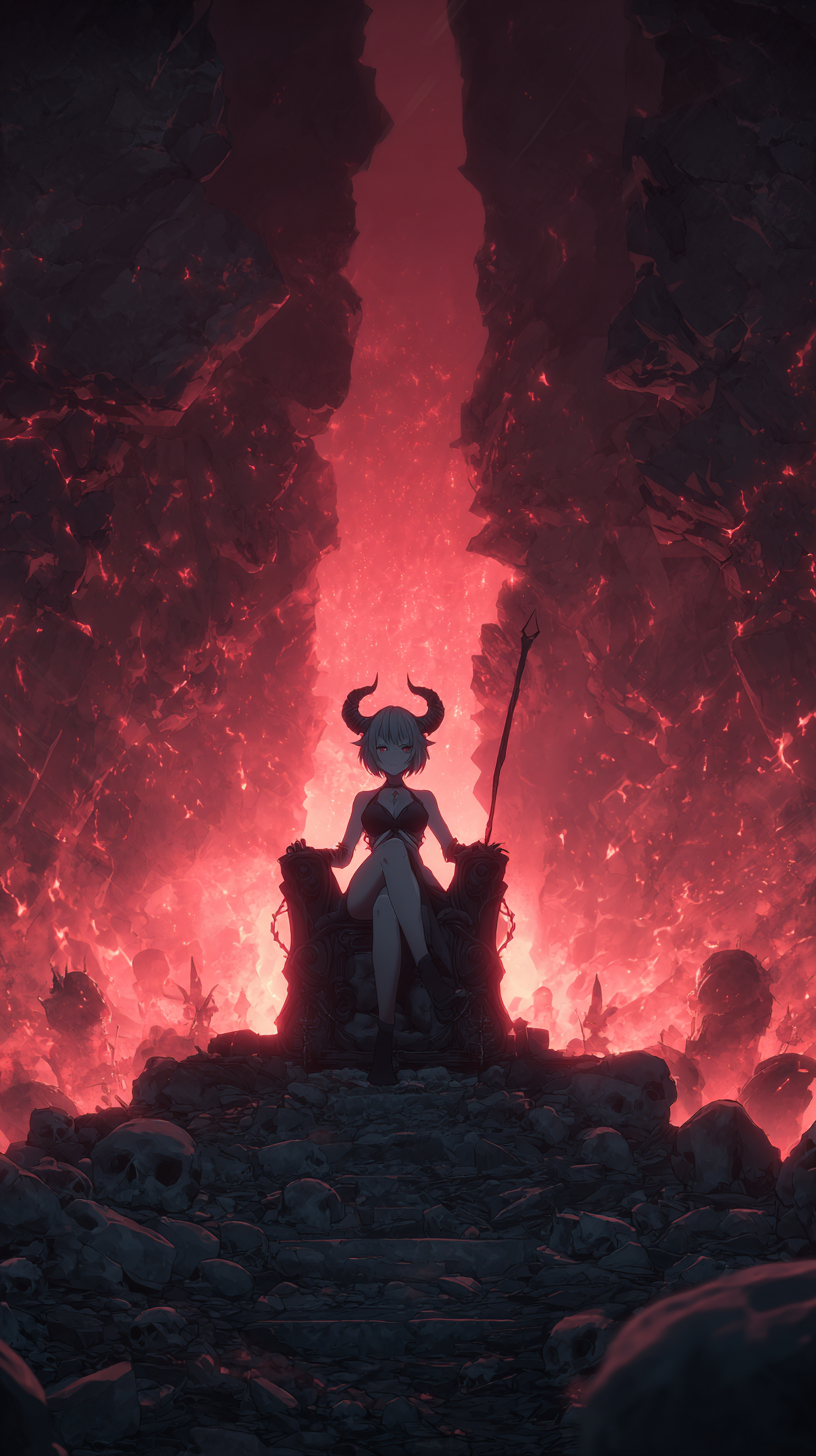 fond d'écran Enfer iphone 13 gratuit