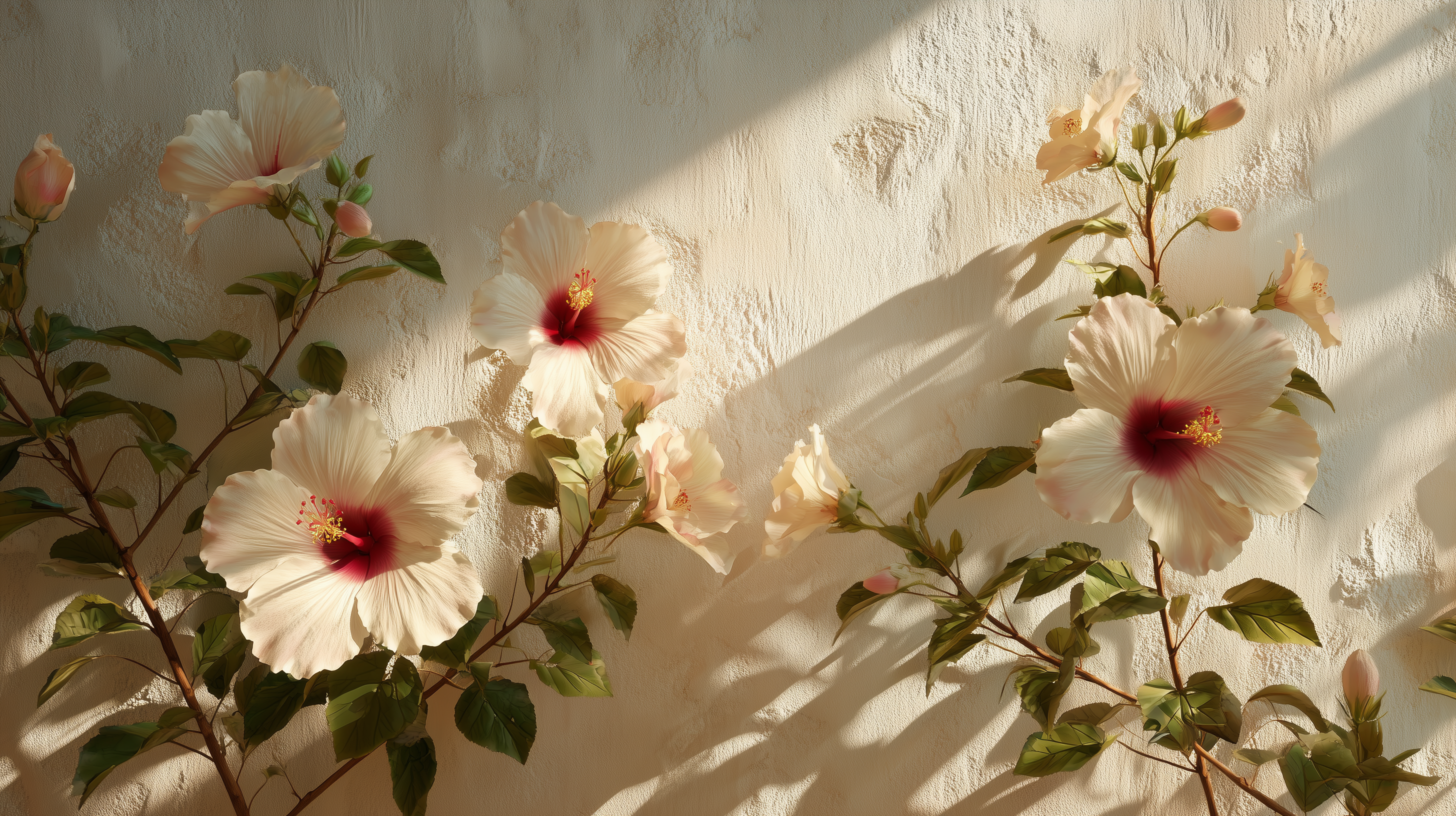 fond d'écran Hibiscus Asus téléchargement gratuit