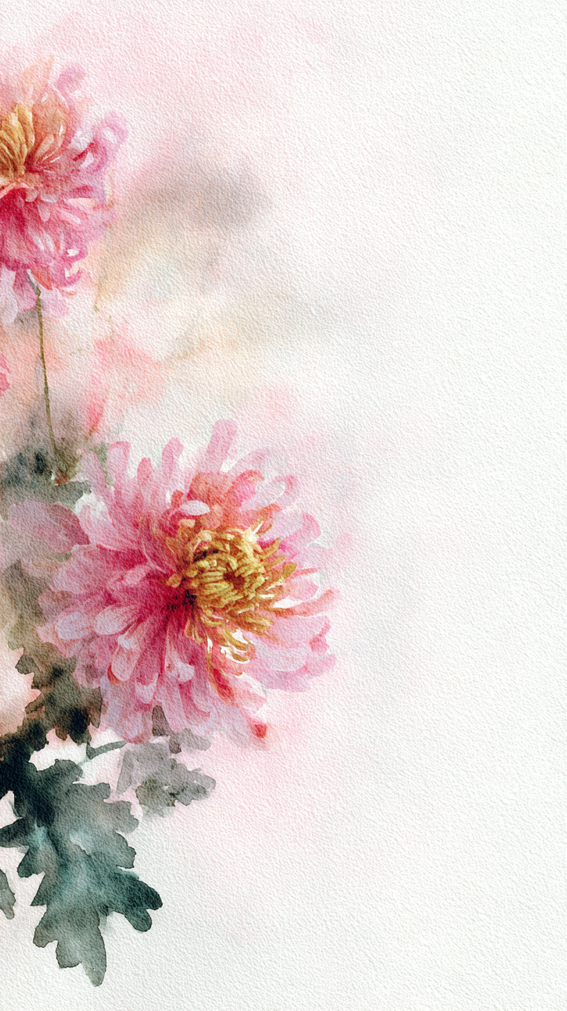 fond d'écran Chrysanthemum iphone 15 gratuit