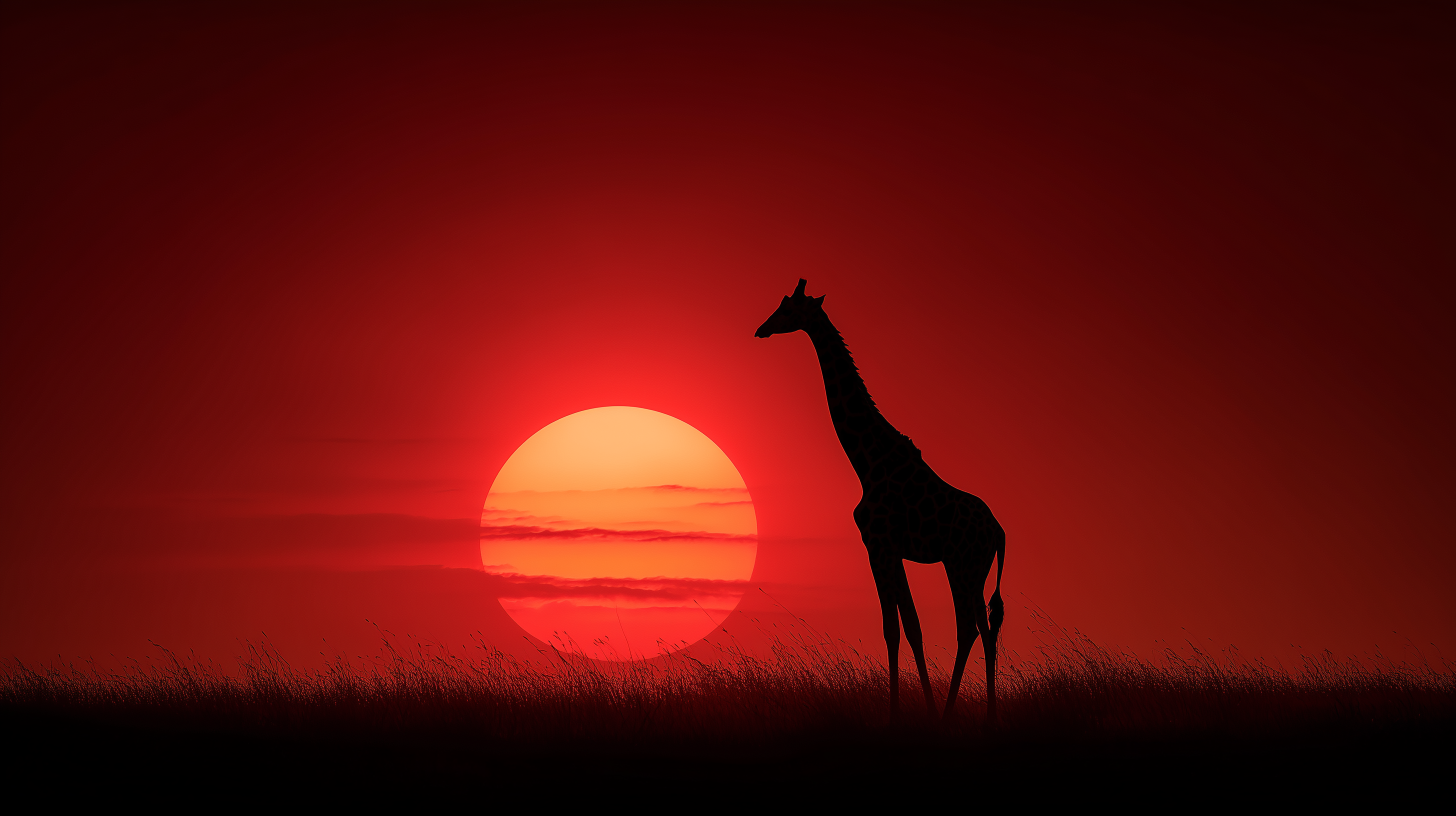 fond d'écran Girafe pc windows 10 4k téléchargement gratuit