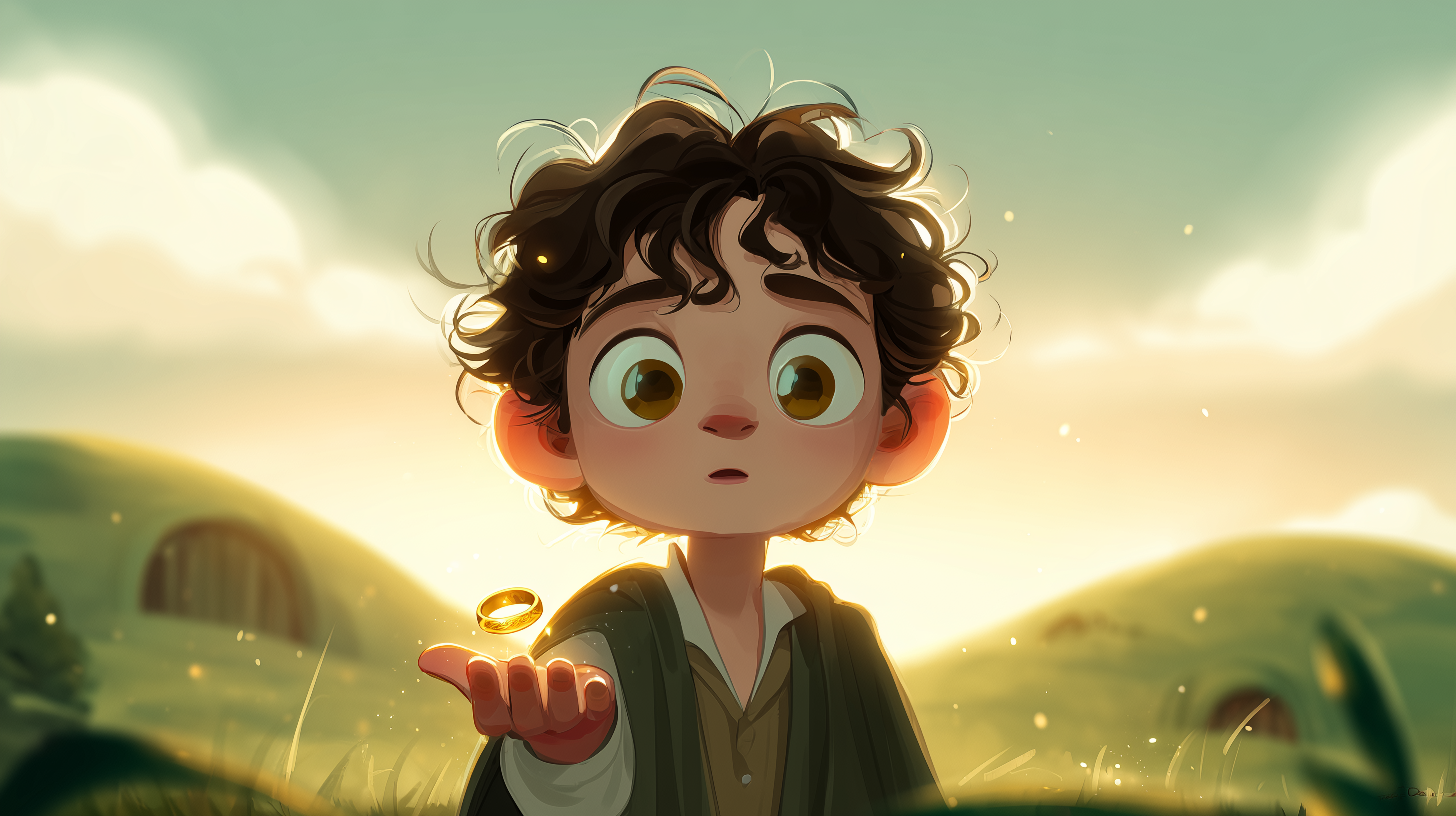 fond d'écran Chibi windows 11 ultra hd téléchargement gratuit