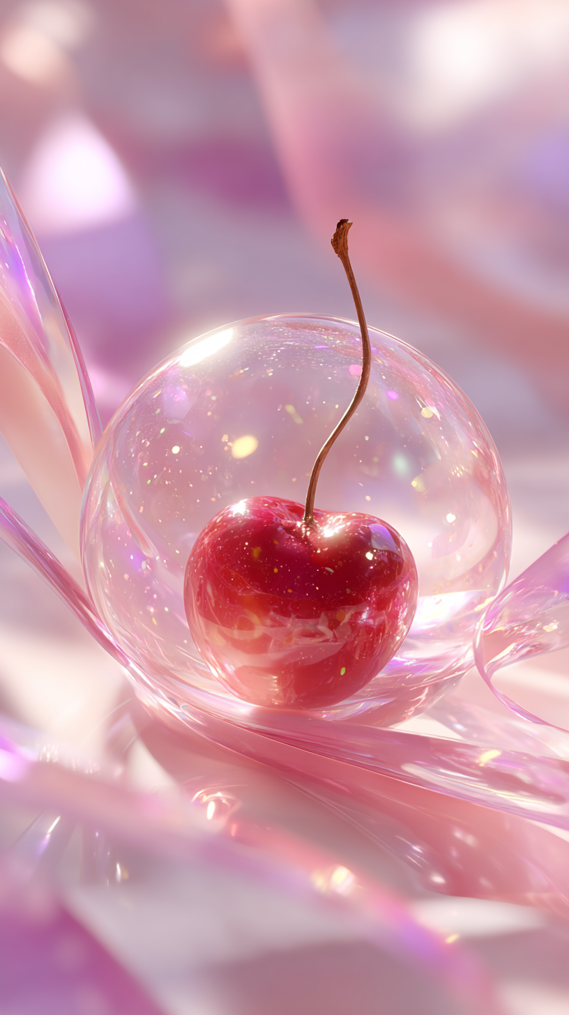fond d'écran Cerise iphone 4k télécharger gratuit