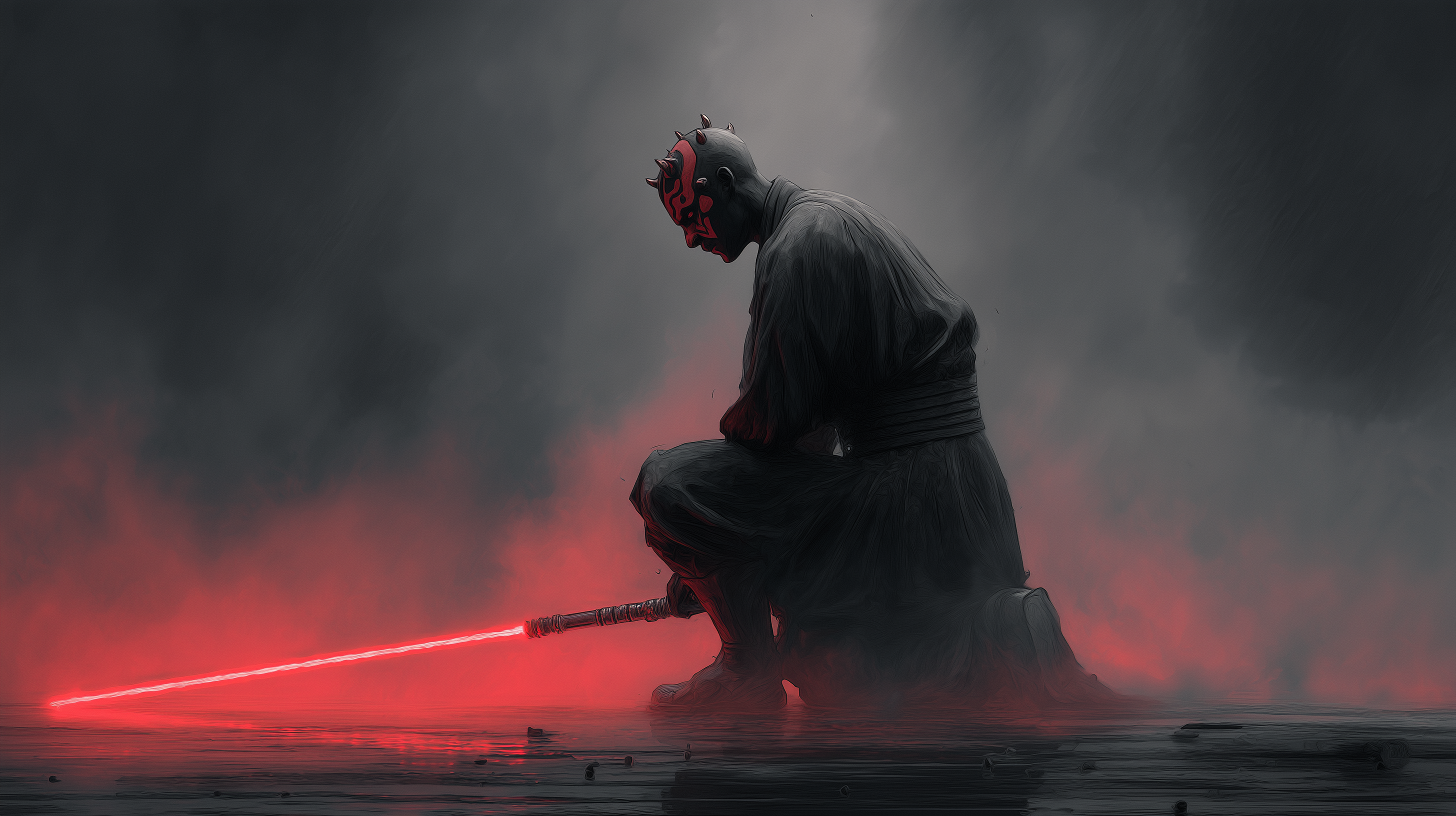 fond d'écran Darth Maul pour mac téléchargement gratuit