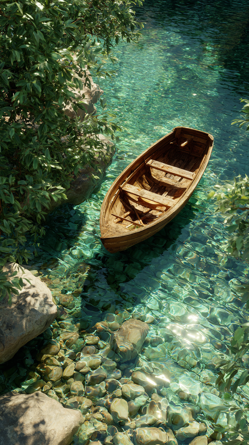 fond d'écran Bateau en bois xiaomi gratuit télécharger haute qualité