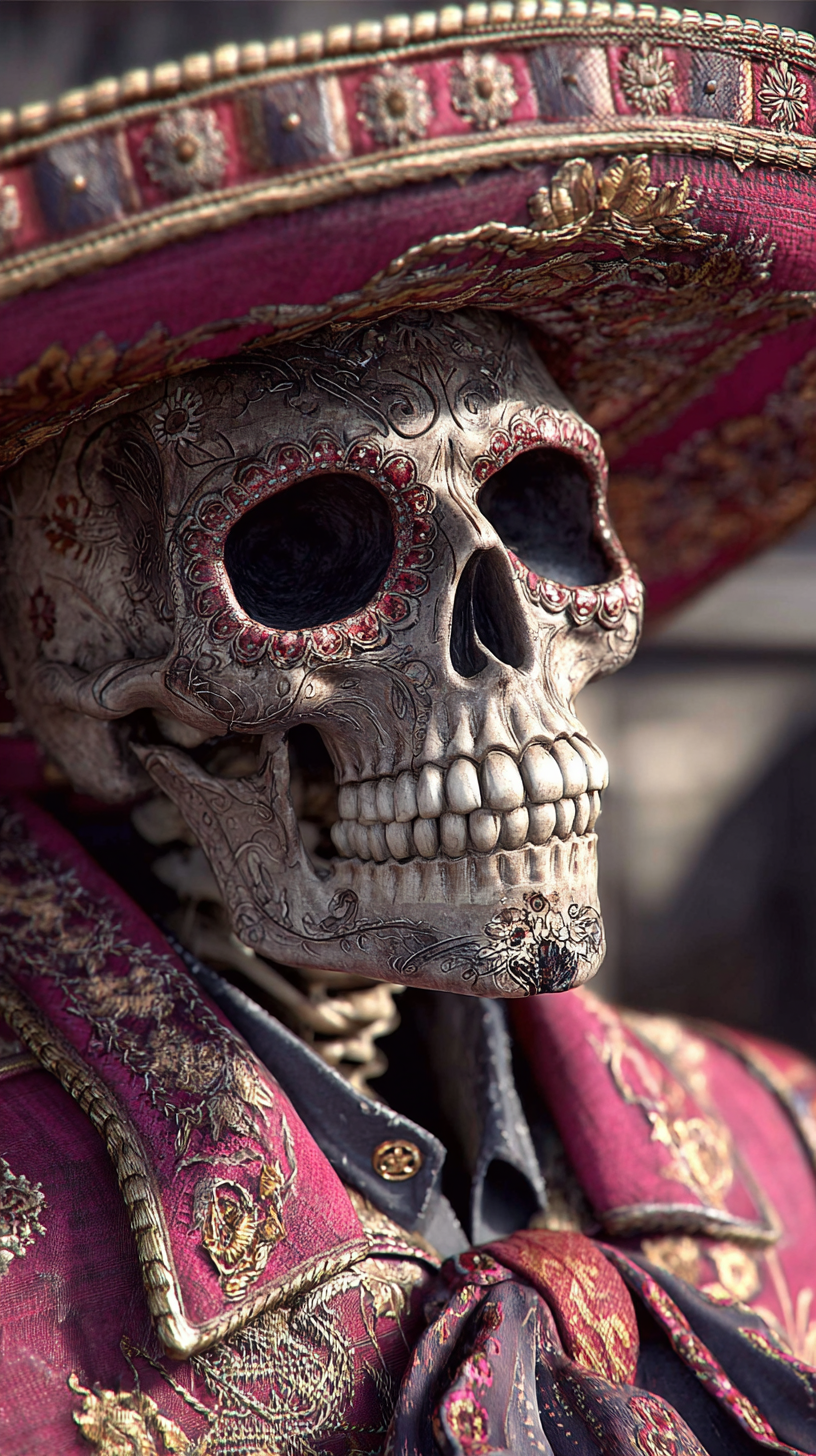 fond d'écran Jour des morts téléphone Realme télécharger gratuit