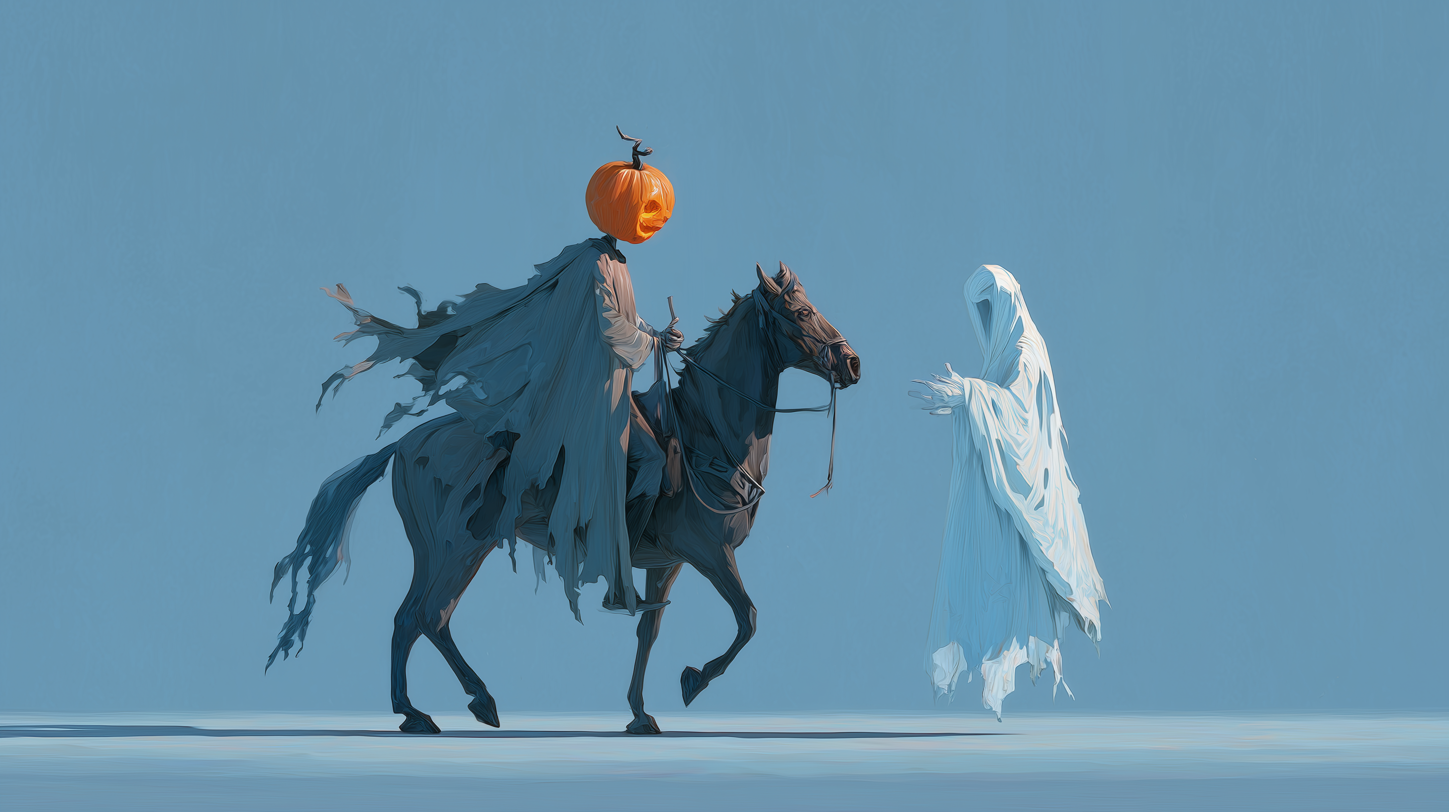 fond d'écran Headless Horseman pc 3840x2160 téléchargement gratuit