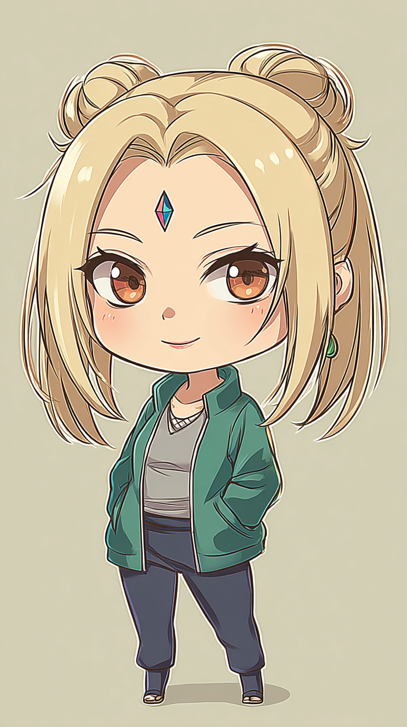 fond d'écran Chibi iphone 16 télécharger gratuit