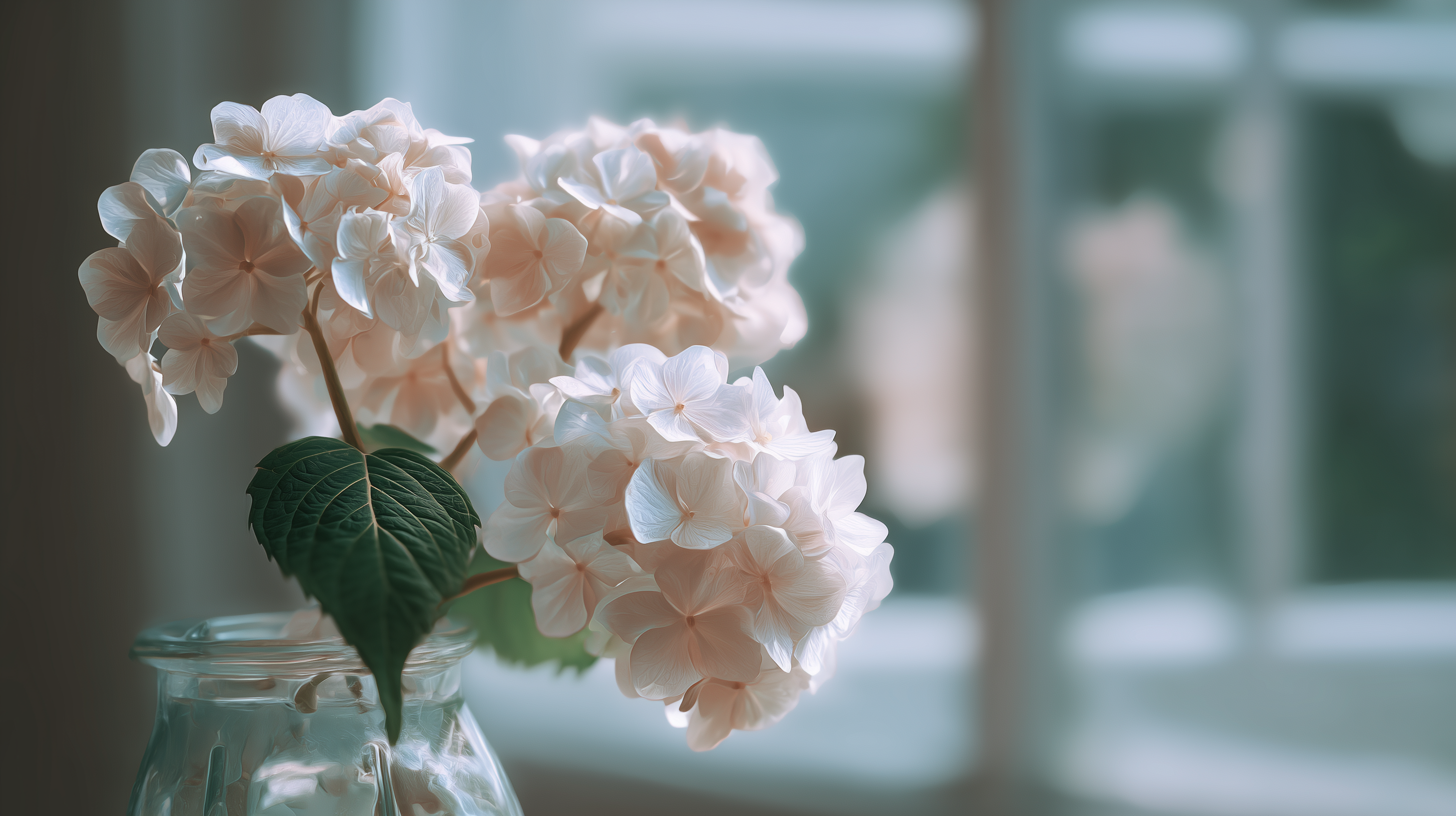 fond d'écran Hortensias mac book téléchargement gratuit