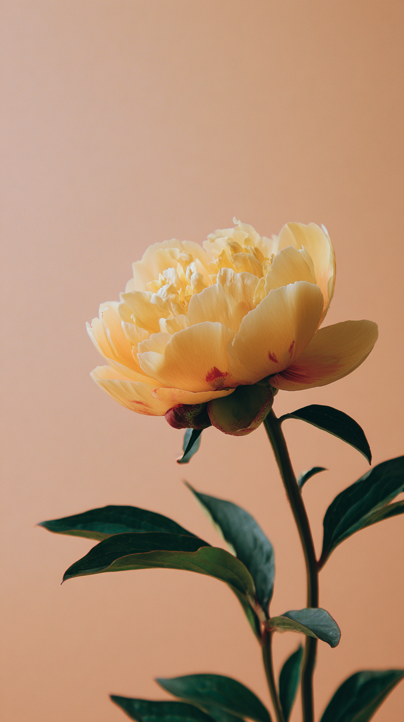 fond d'écran Pivoines iphone 13 gratuit