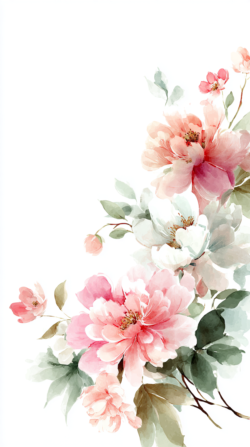 fond d'écran Pivoines téléphone gratuit sans filigrane