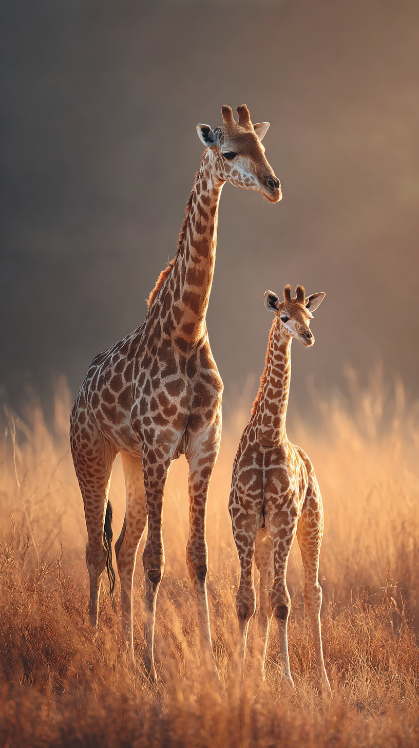 fond d'écran Girafe 4k iphone gratuit