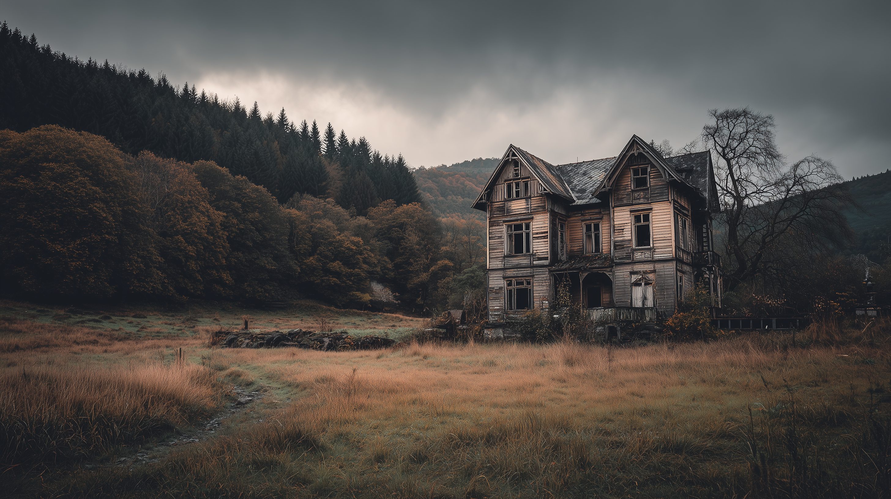 fond d'écran Maison hantée windows xp téléchargement gratuit