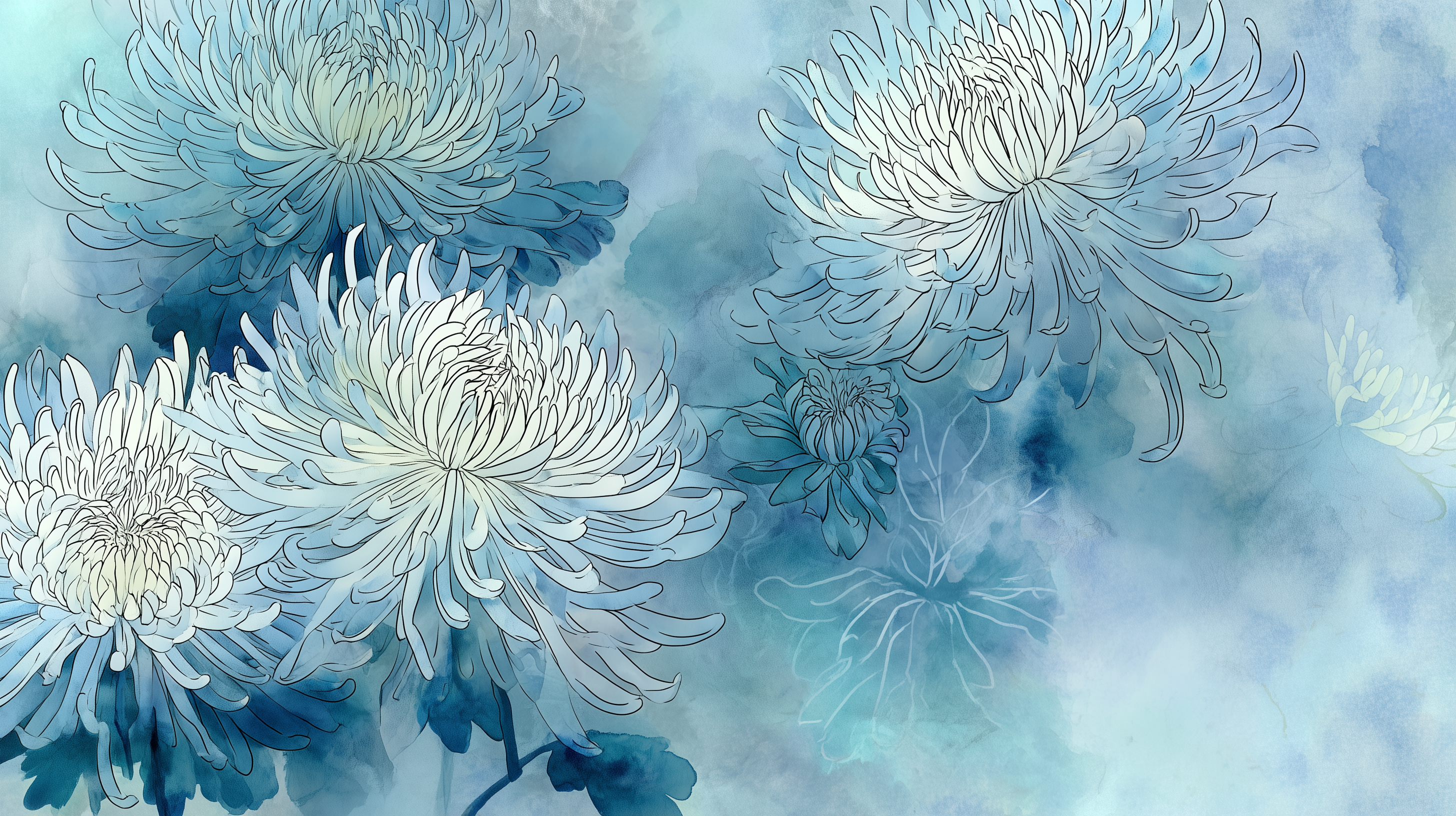 fond d'écran Chrysanthemum 2560x1600 téléchargement gratuit