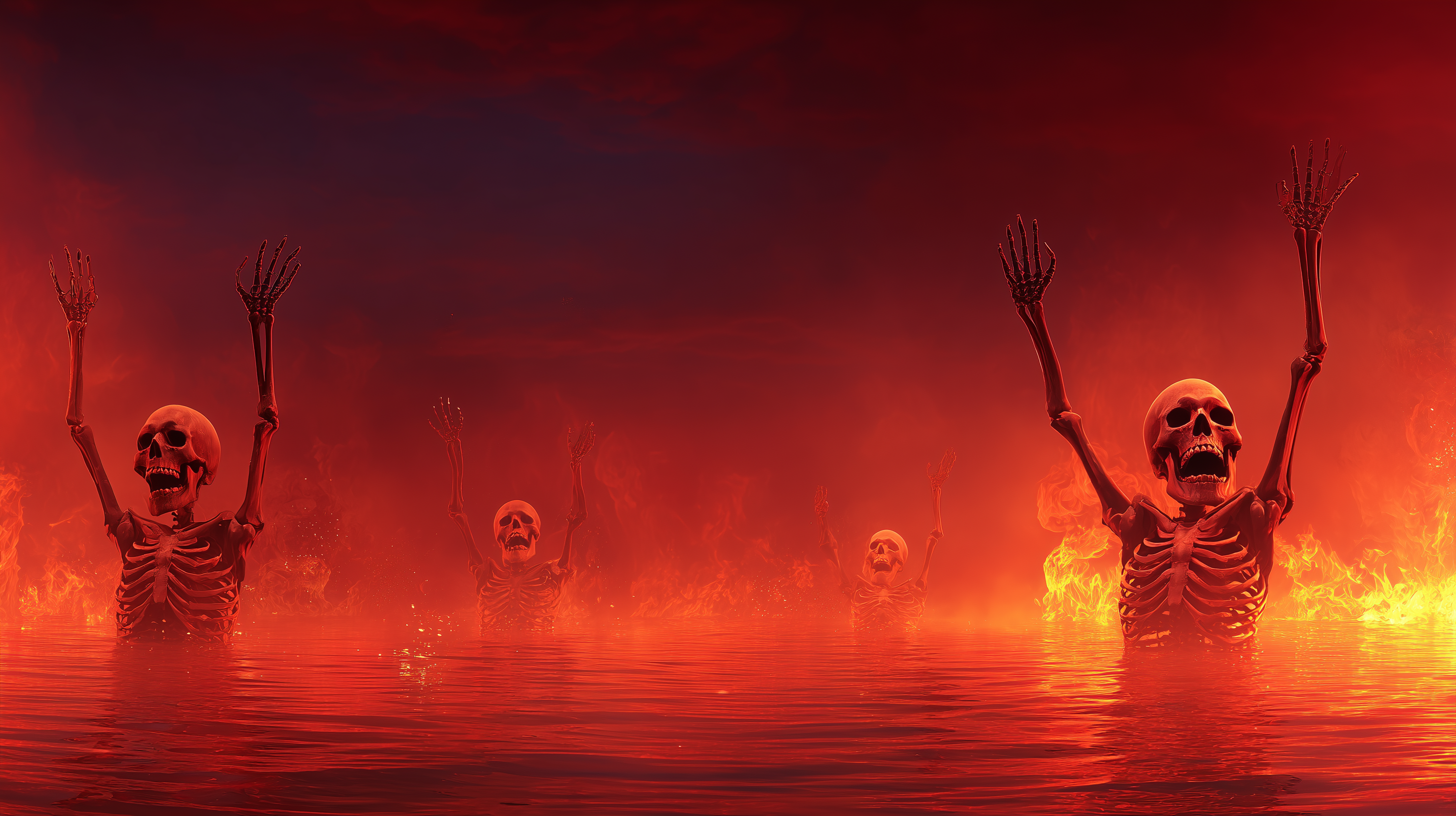 fond d'écran Enfer pc 1920x1080 4k téléchargement gratuit