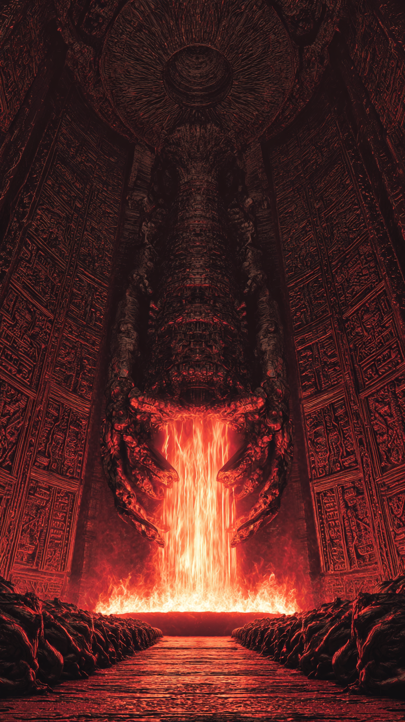 fond d'écran Enfer iphone 14 pro max gratuit