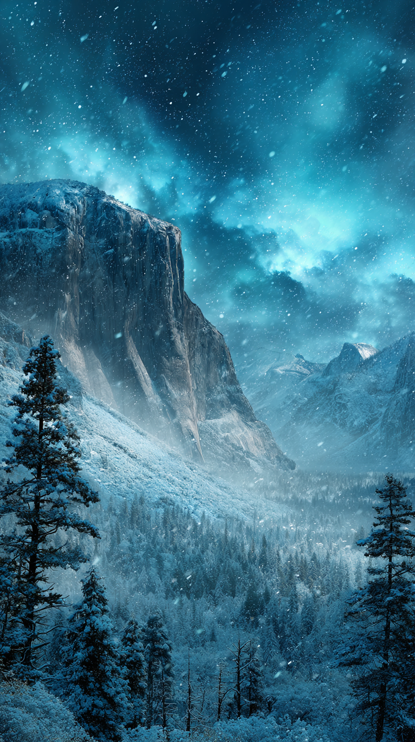 fond d'écran Hiver android 4k télécharger gratuit