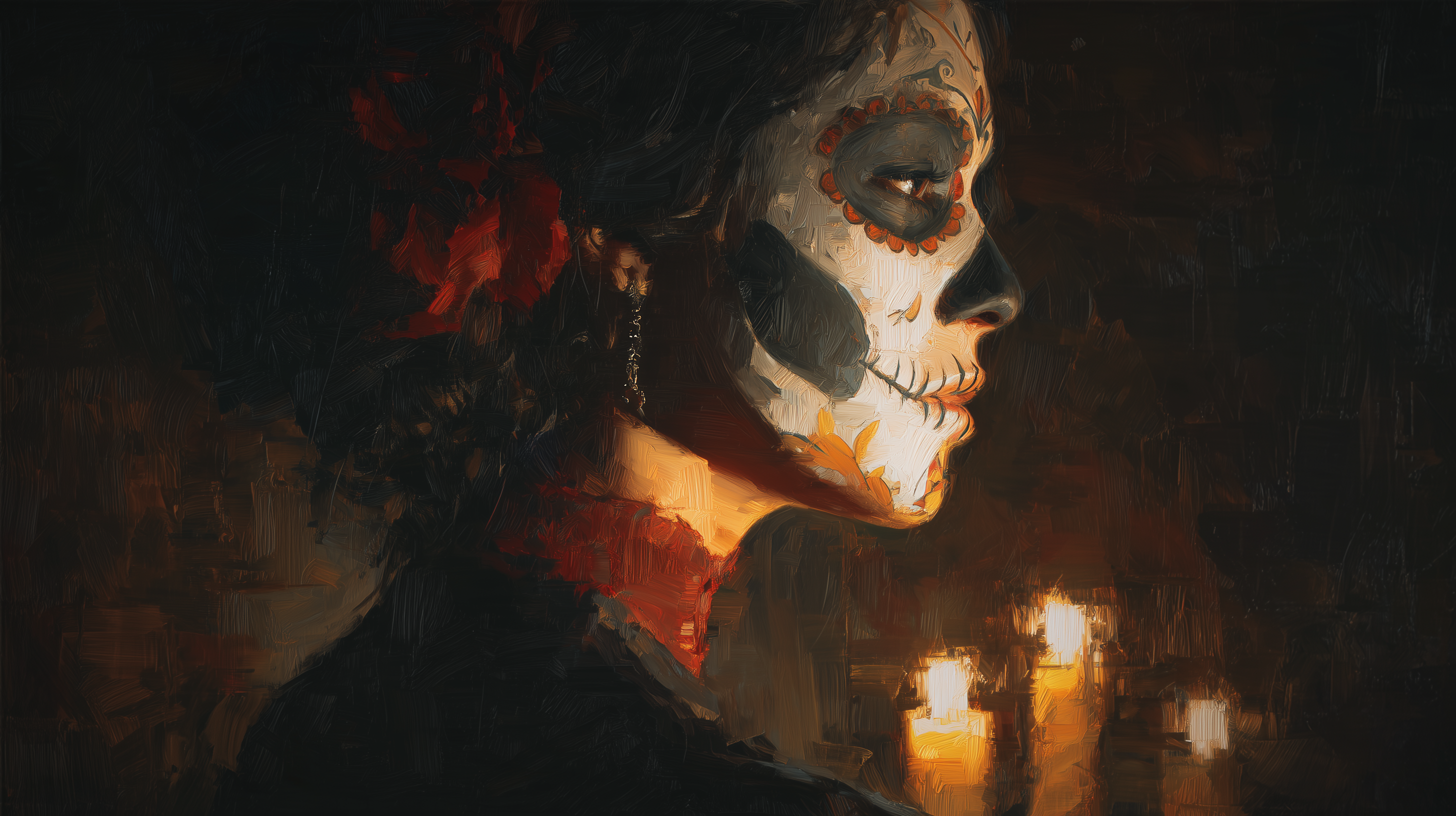 fond d'écran Jour des morts 4k windows 11 téléchargement gratuit