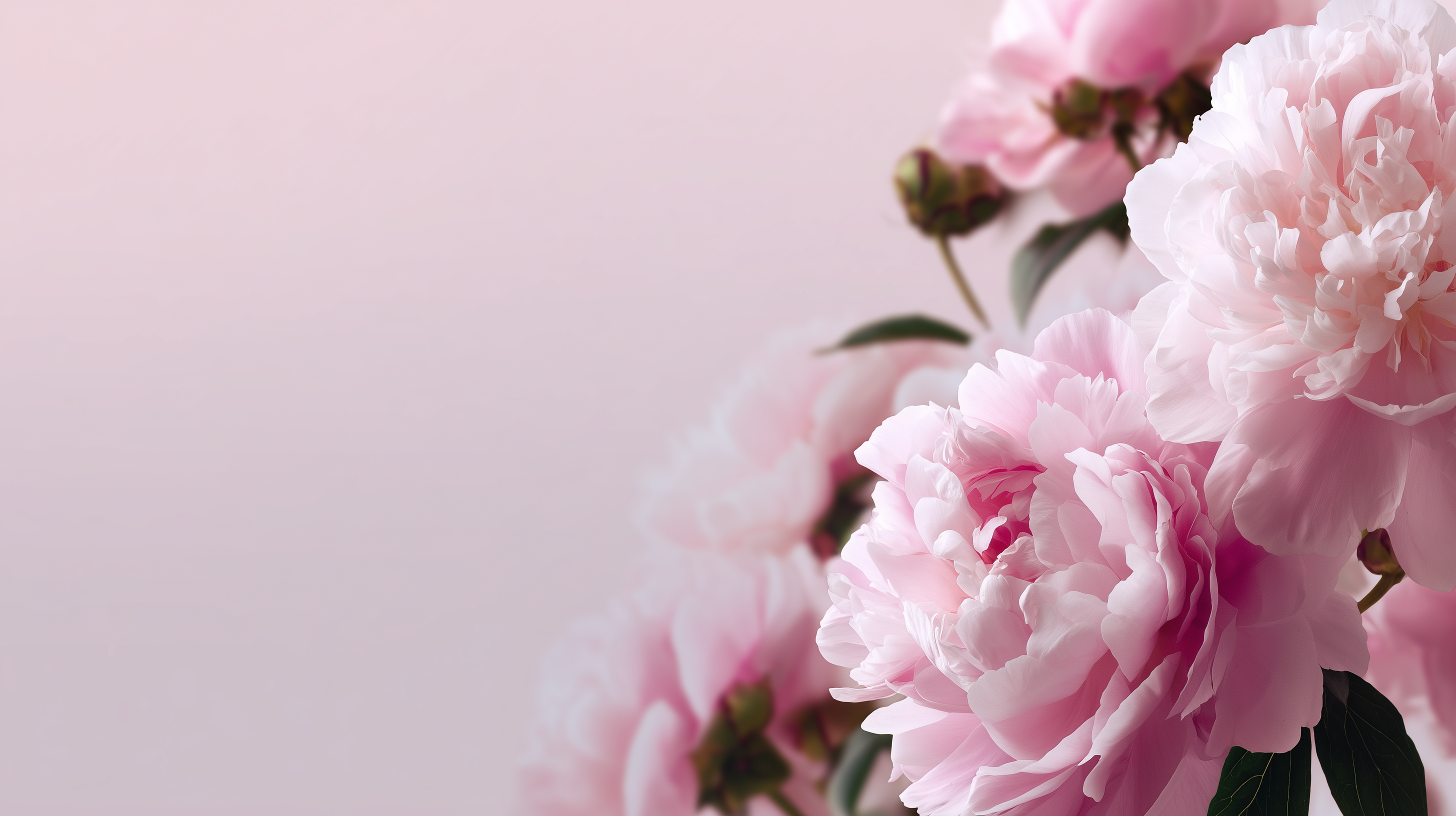 fond d'écran Pivoines pc ultra hd 3840x2160 téléchargement gratuit