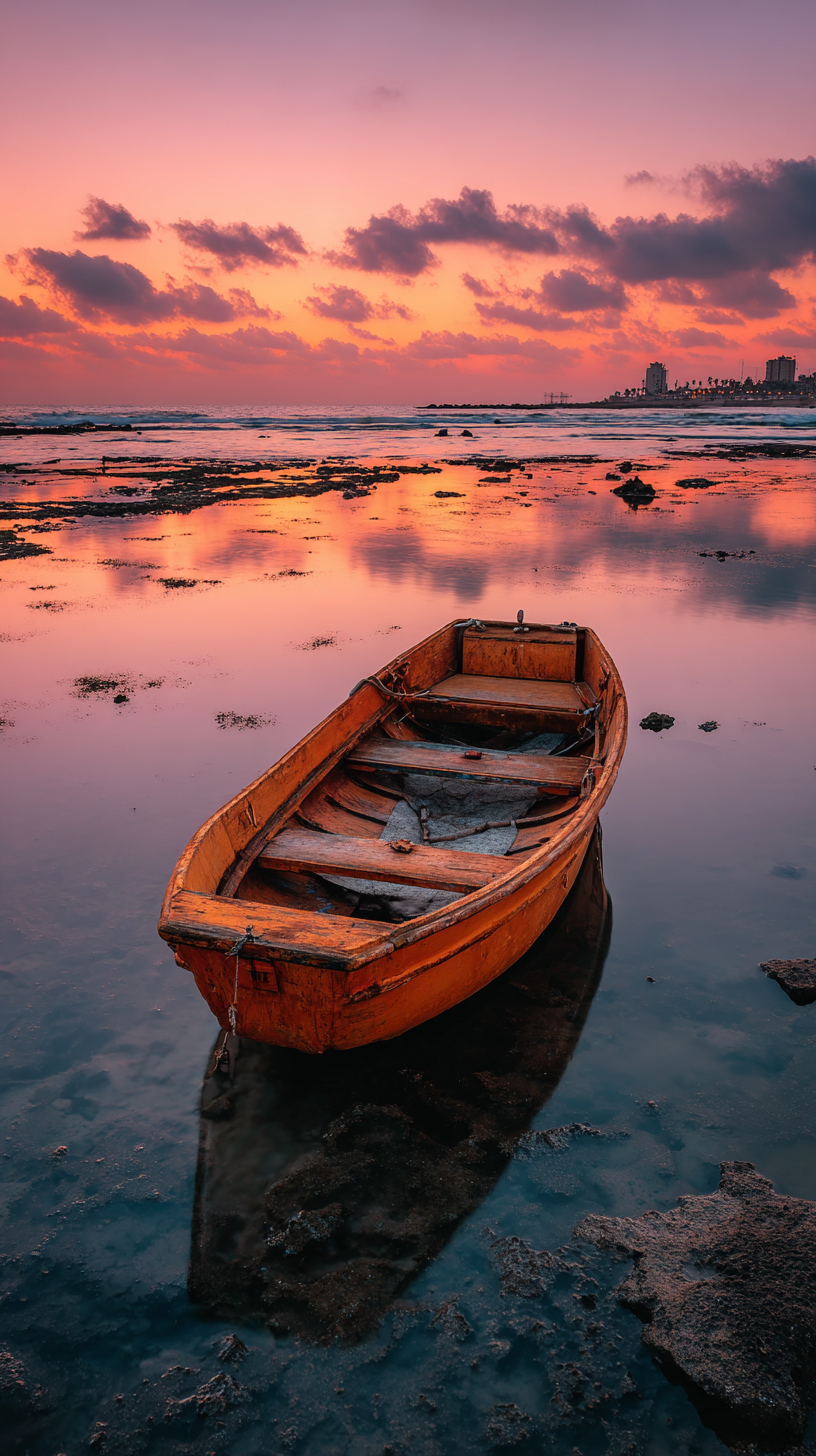 fond d'écran Bateau en bois gratuit pour téléphone portable télécharger haute qualité