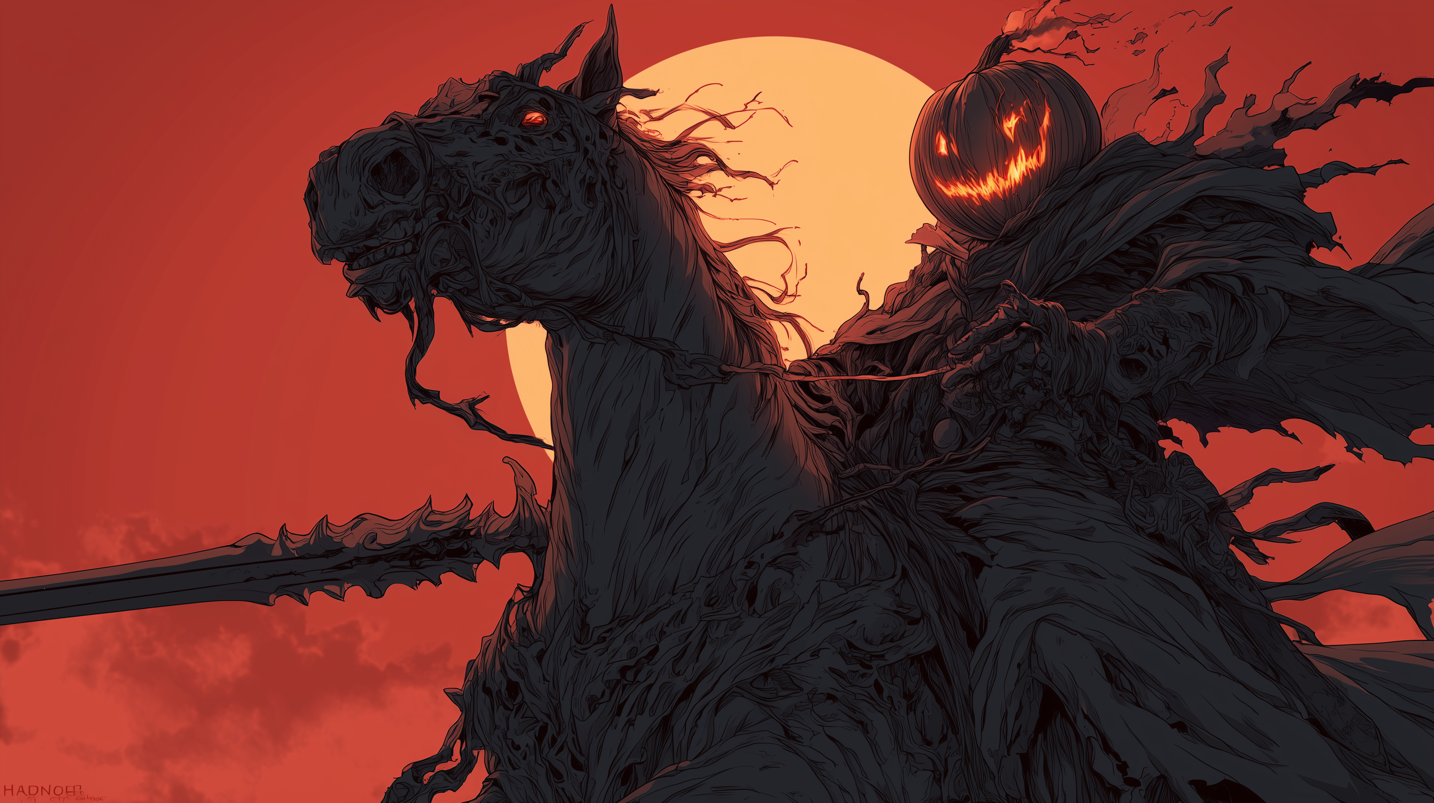 fond d'écran Headless Horseman 2560x1600 téléchargement gratuit