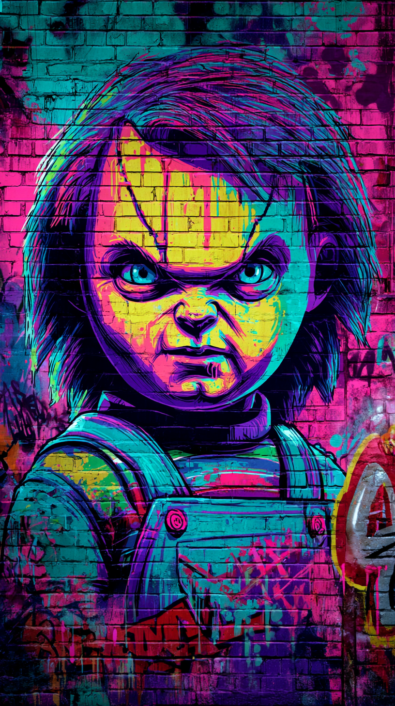 fond d'écran Chucky iphone 13 télécharger gratuit