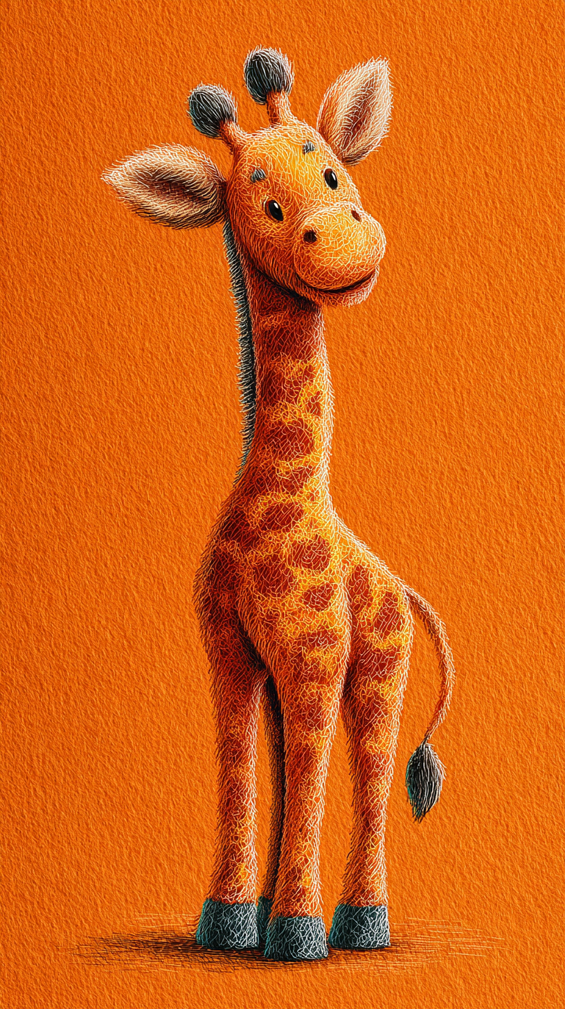 fond d'écran Girafe téléphone gratuit sans filigrane