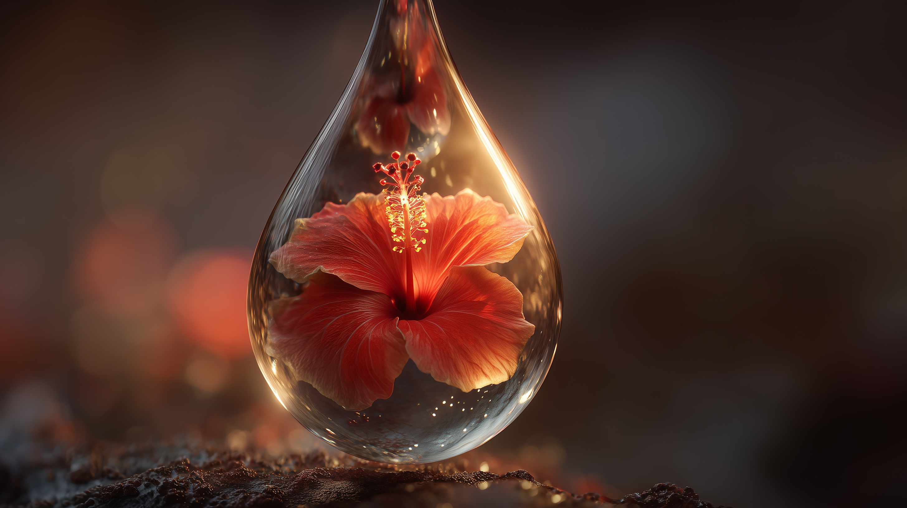 fond d'écran Hibiscus pc 1920x1080 téléchargement gratuit