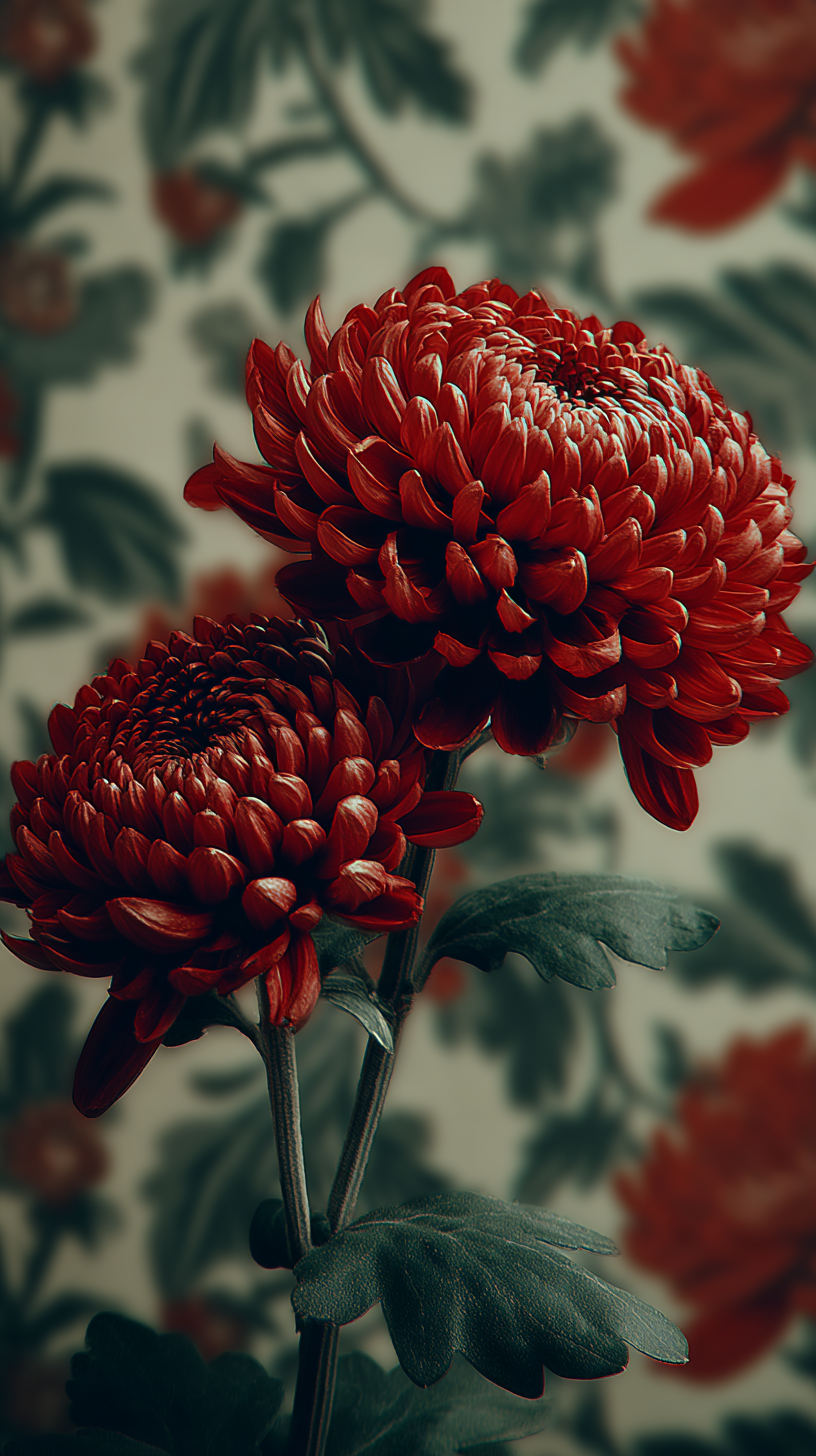 fond d'écran Chrysanthemum iphone xr gratuit
