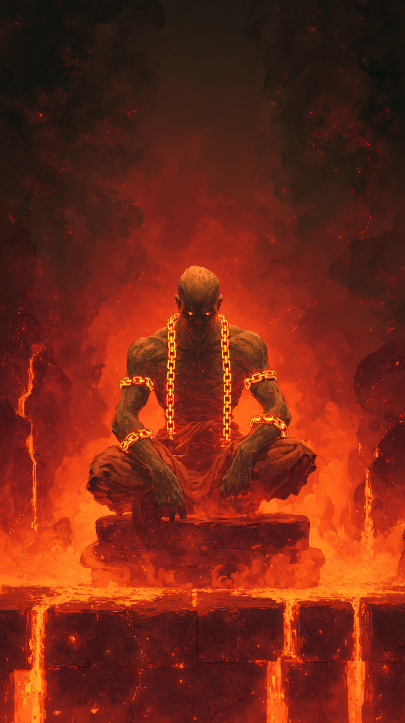 fond d'écran Enfer iphone 16 gratuit