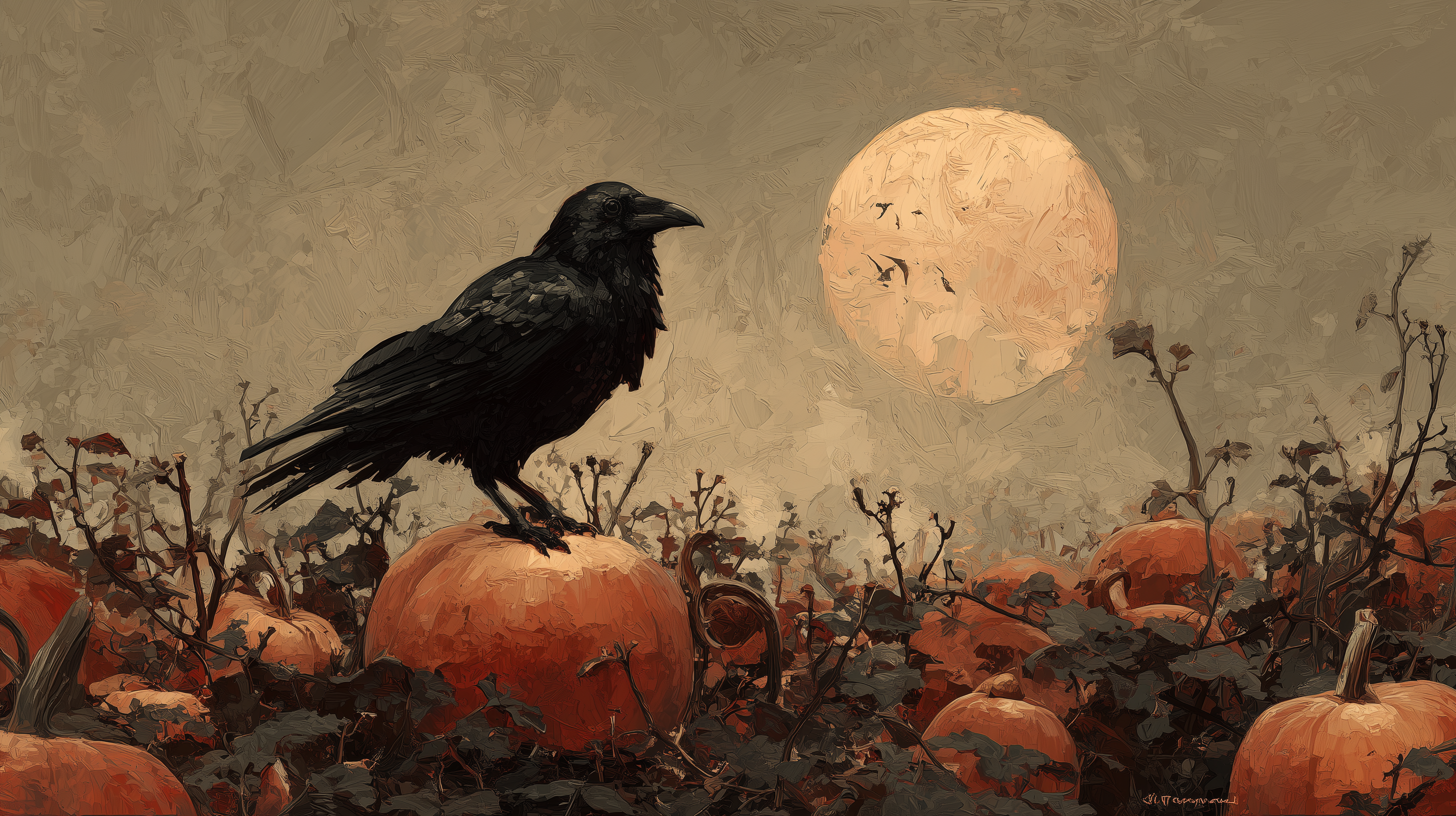fond d'écran Corbeau hd 1366x768 téléchargement gratuit
