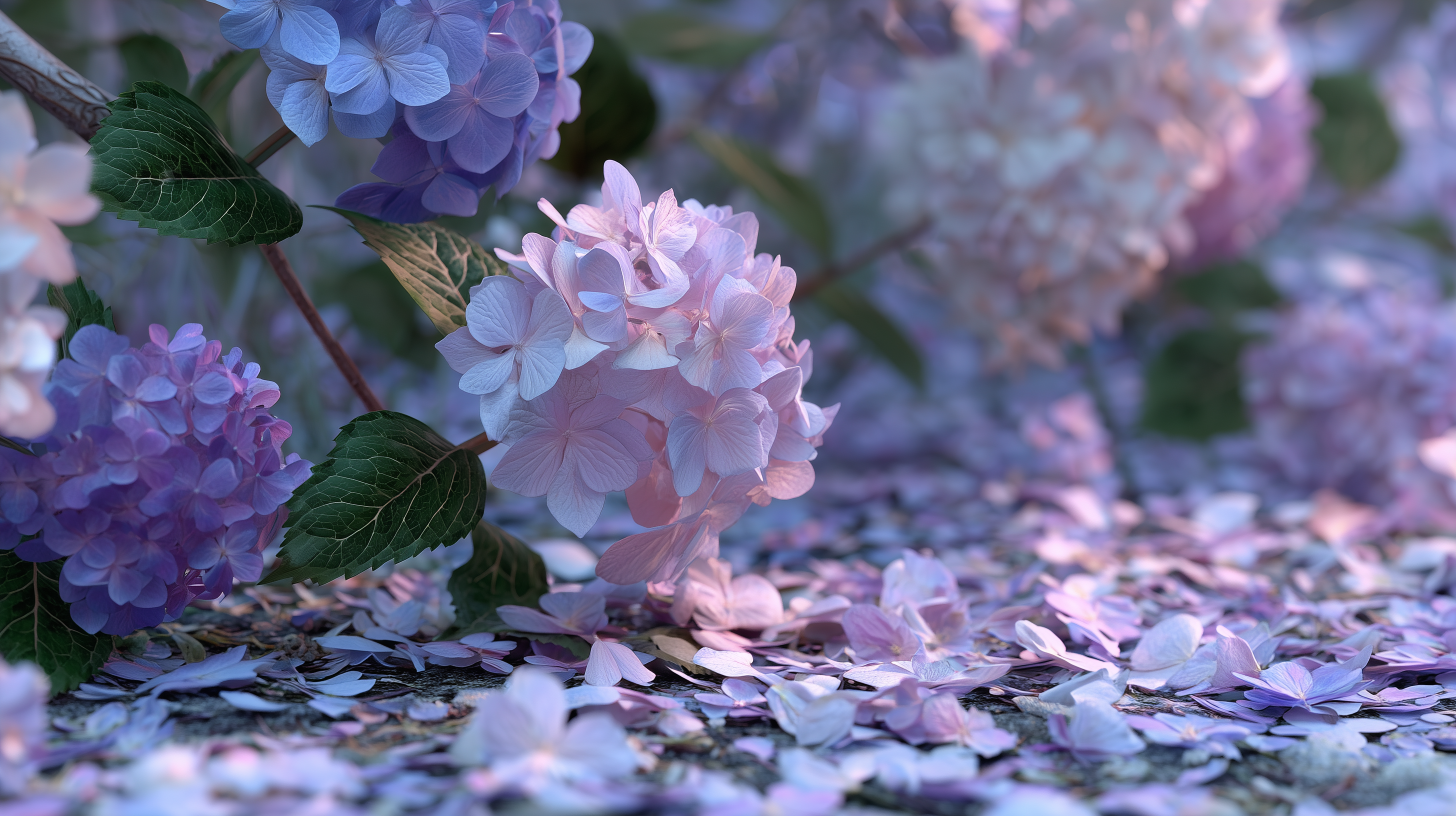 fond d'écran Hortensias meilleure téléchargement gratuit