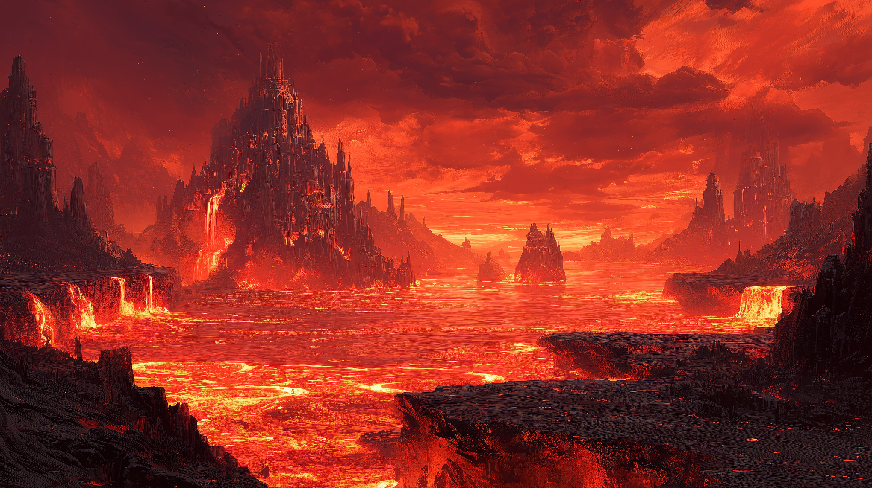 fond d'écran Enfer 5k téléchargement gratuit