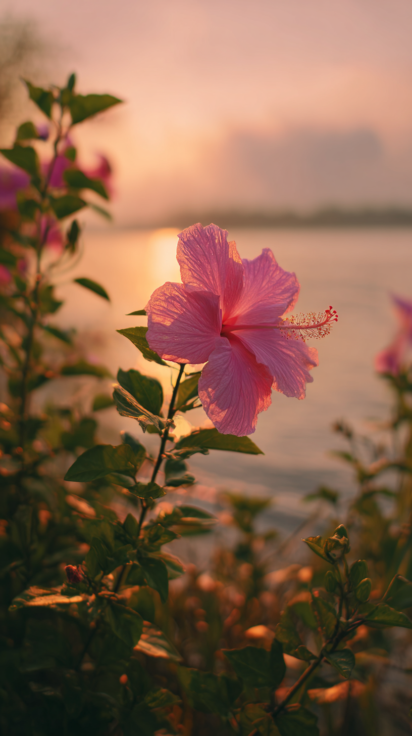 fond d'écran Hibiscus sans filigrane pour téléphone portable gratuit