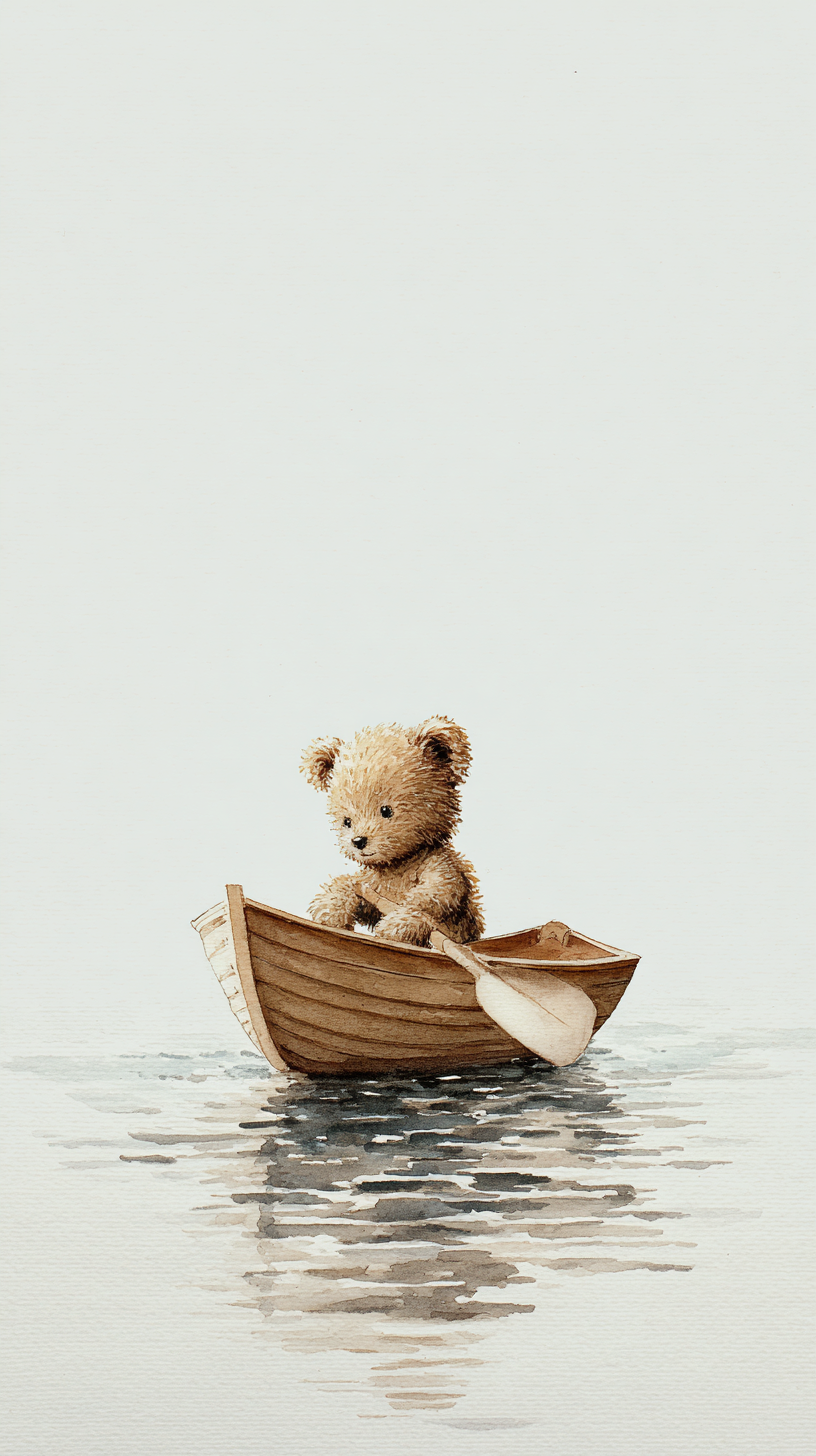 fond d'écran Ours en peluche iphone 16e gratuit