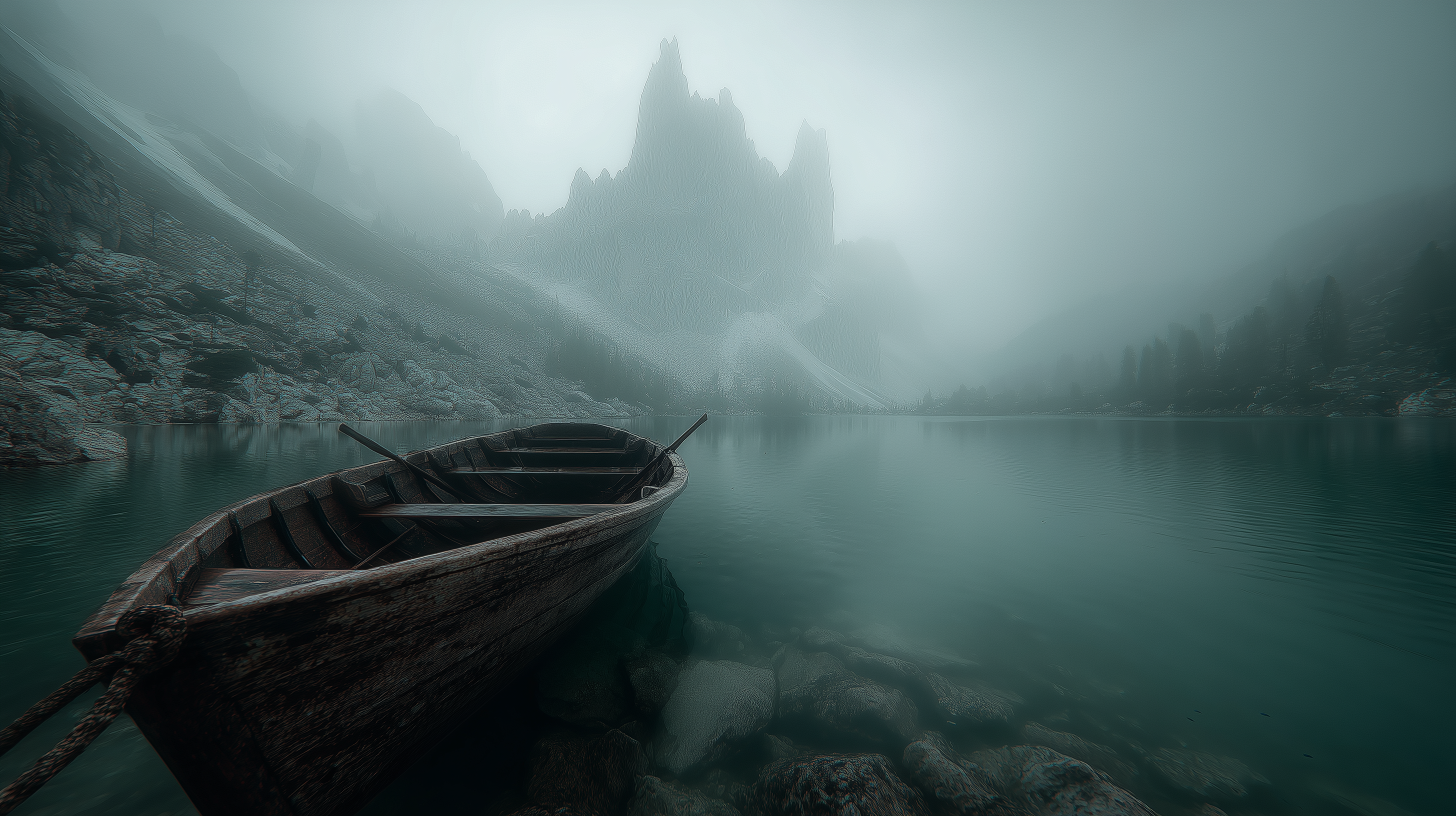 fond d'écran Bateau en bois apple mac téléchargement gratuit