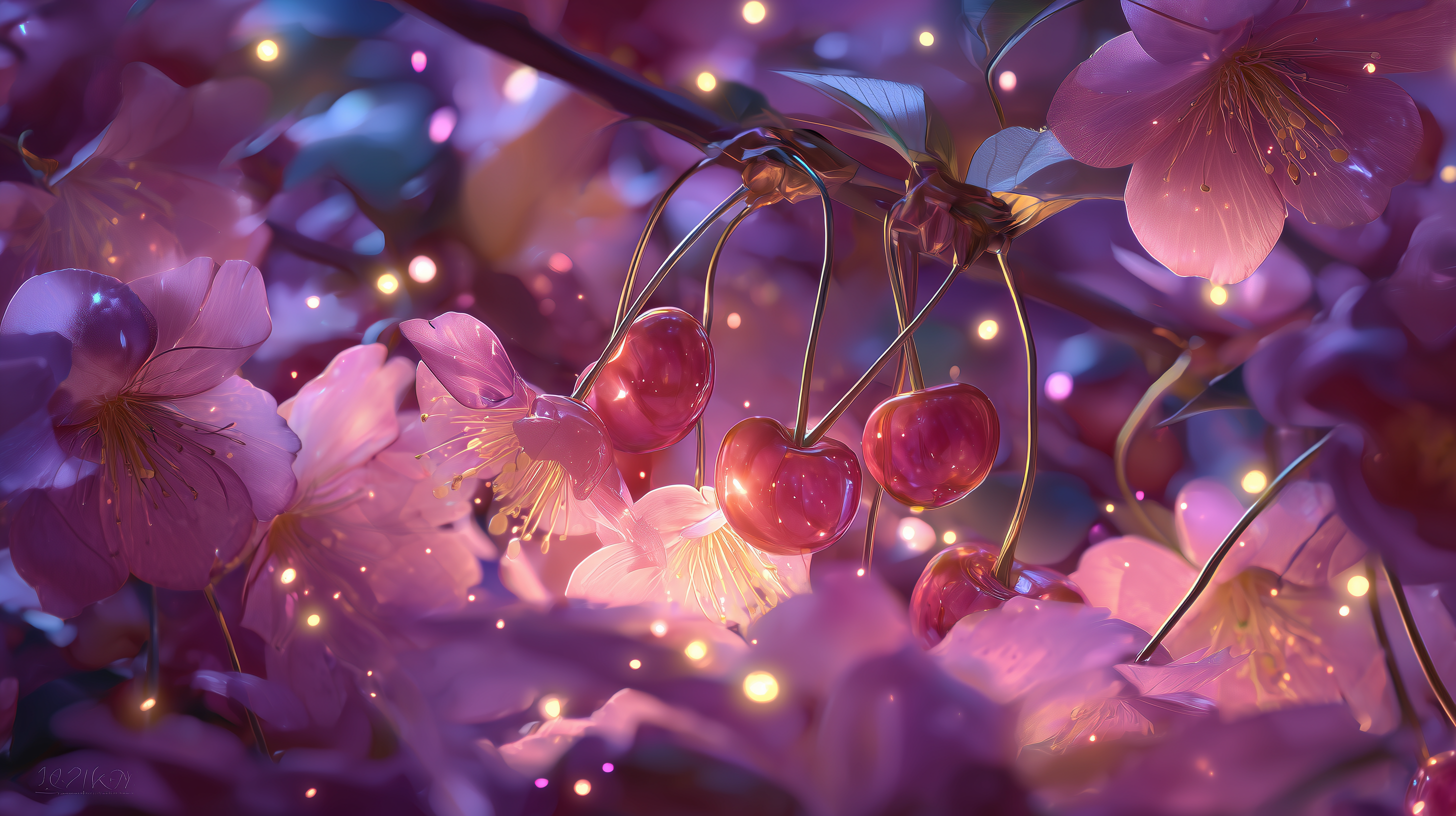 fond d'écran Cerise haute résolution téléchargement gratuit