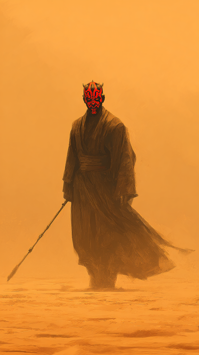 fond d'écran Darth Maul iphone 4k gratuit