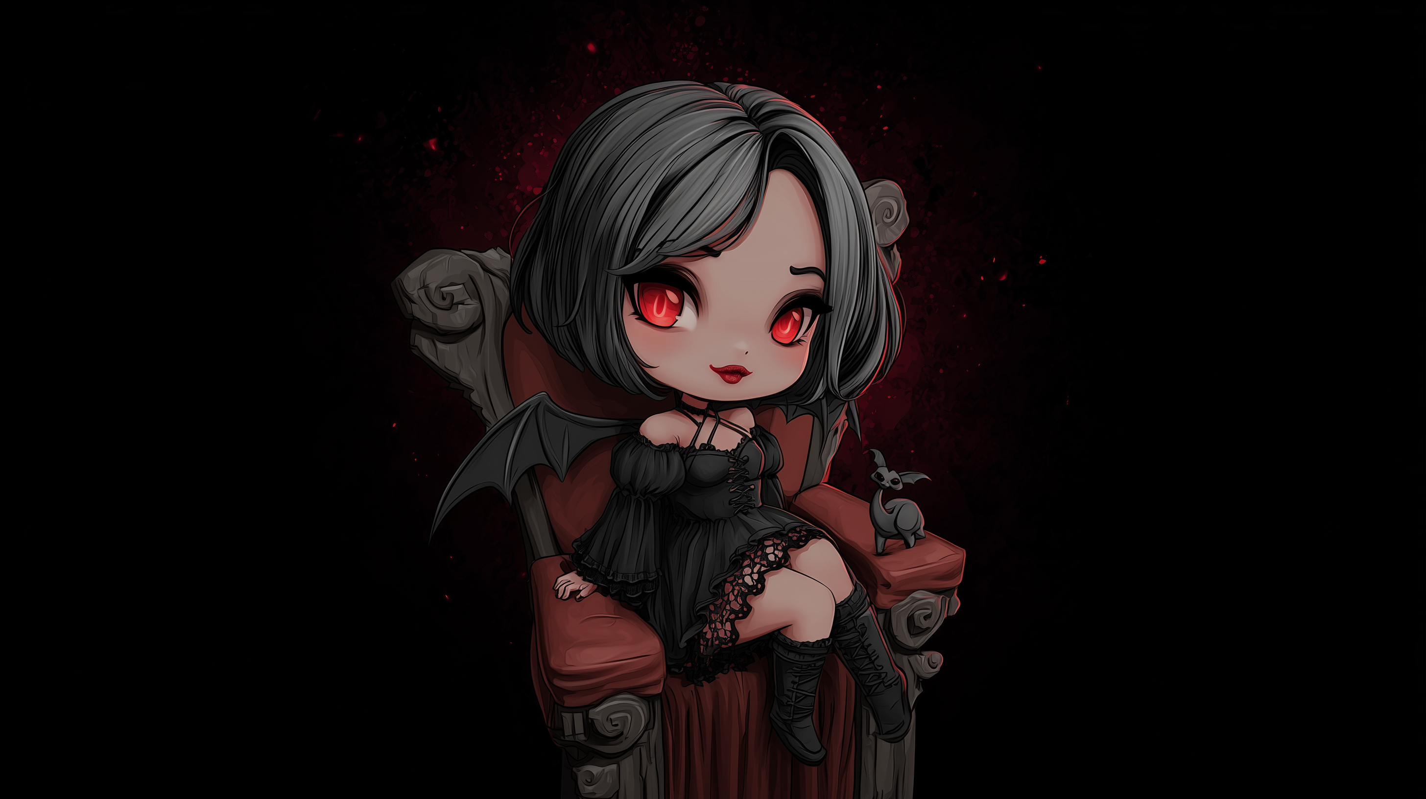 fond d'écran Chibi Lenovo téléchargement gratuit