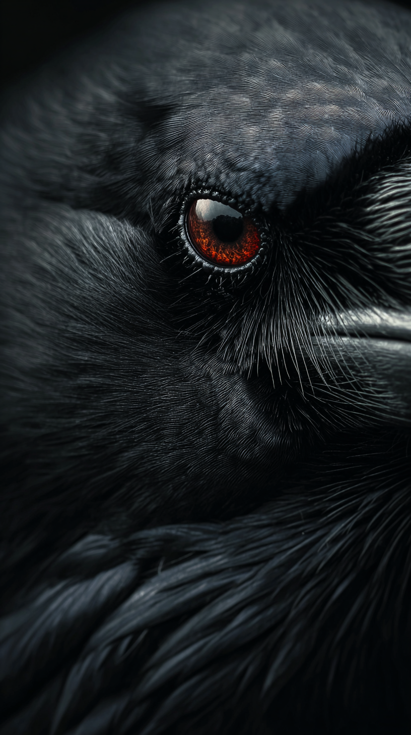 fond d'écran Corbeau iphone original gratuit