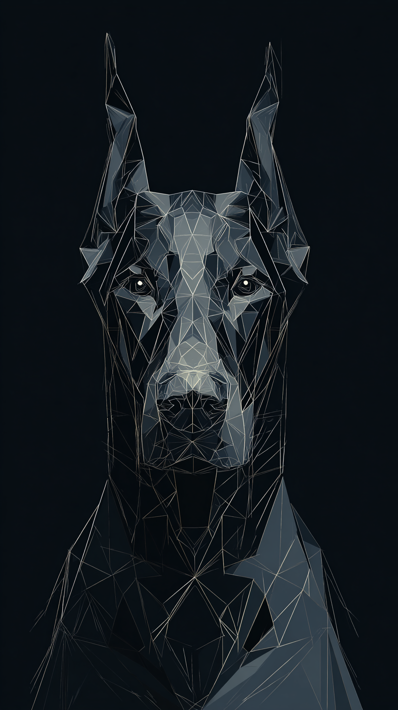 fond d'écran Doberman pour téléphone télécharger gratuit