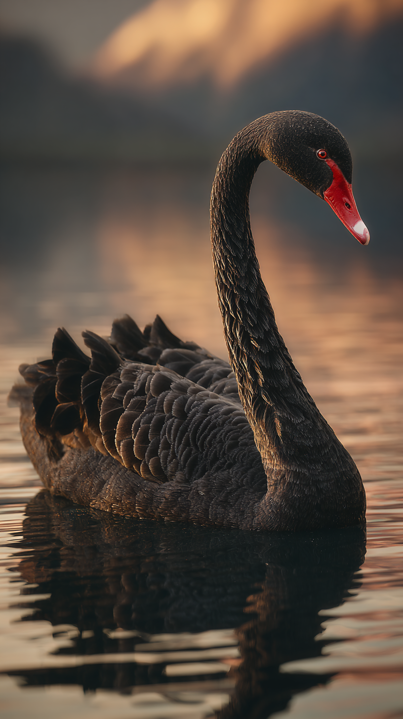 fond d'écran Cygne iphone 4k télécharger gratuit