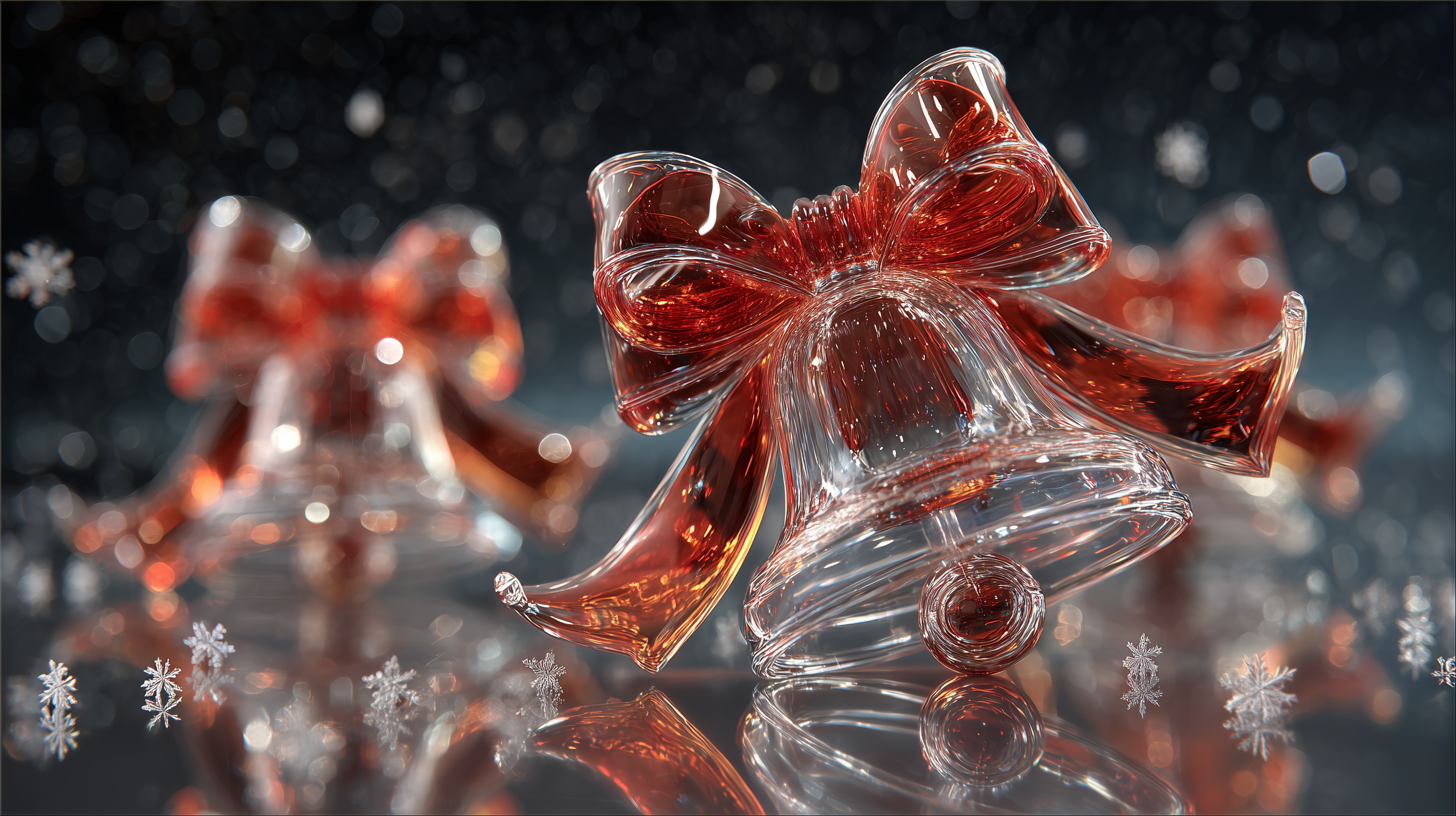 fond d'écran Cloches de Noël Razer téléchargement gratuit