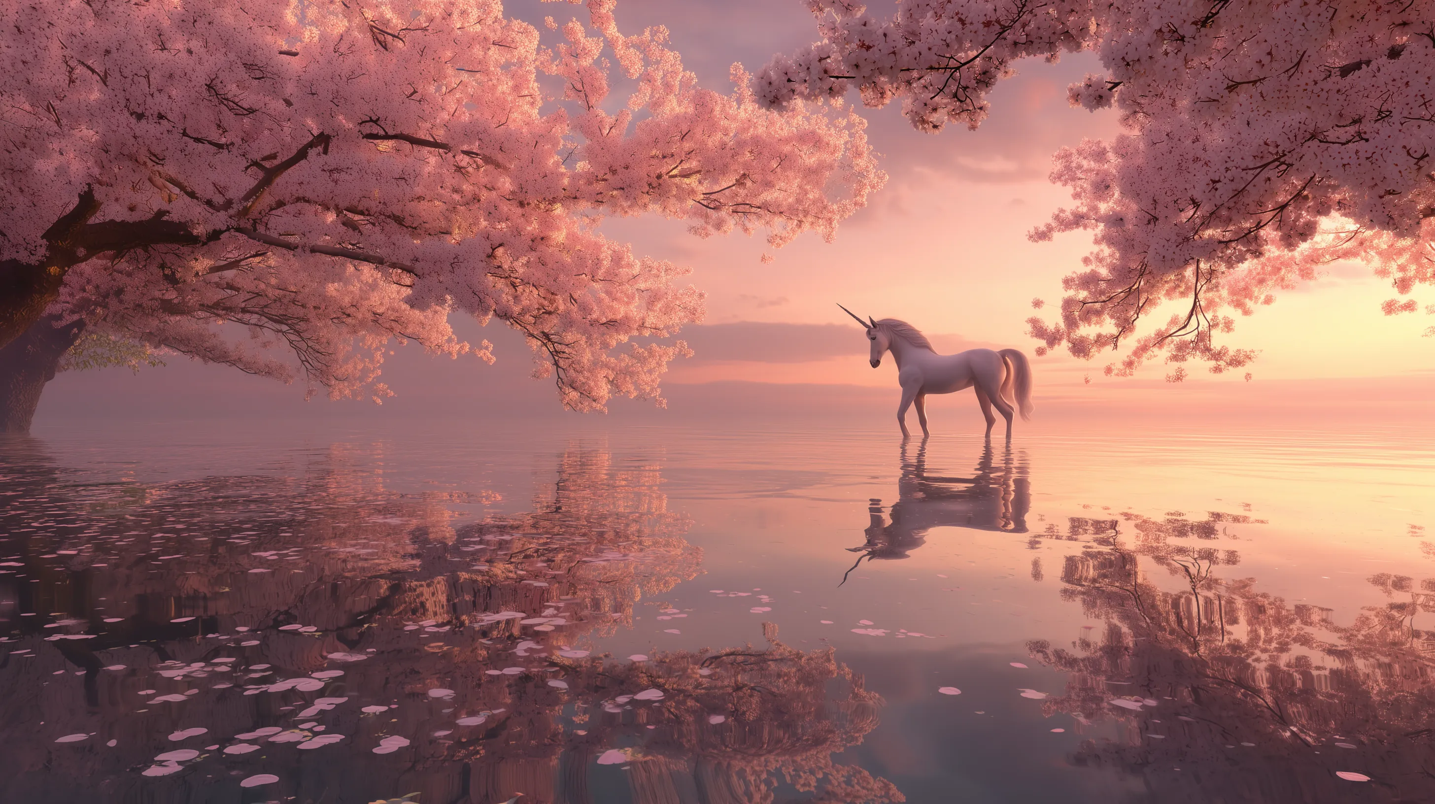 fond d'écran Licorne updated 4k windows téléchargement gratuit