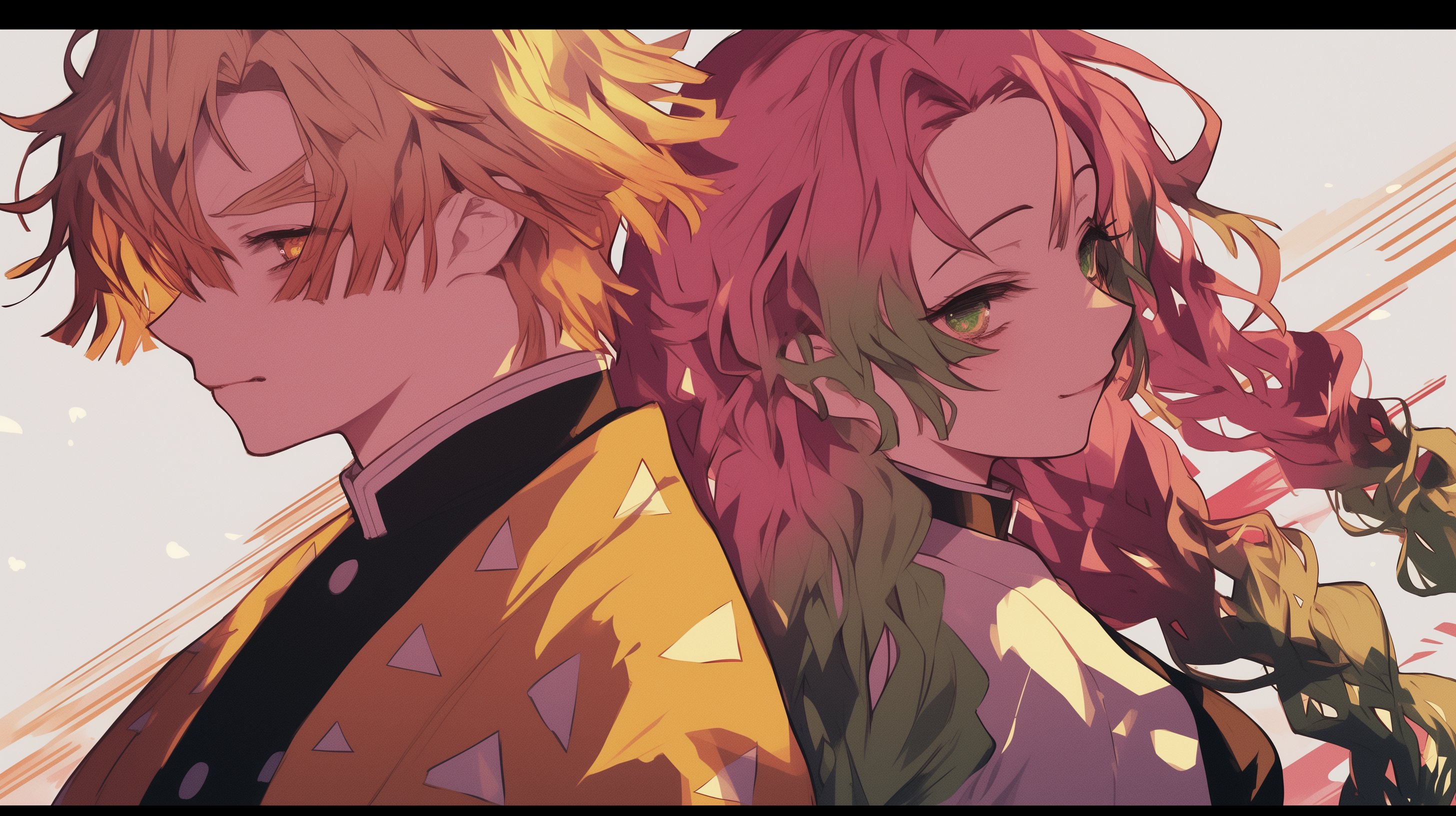 fond d'écran Mitsuri Kanroji pc 5120x2880 téléchargement gratuit