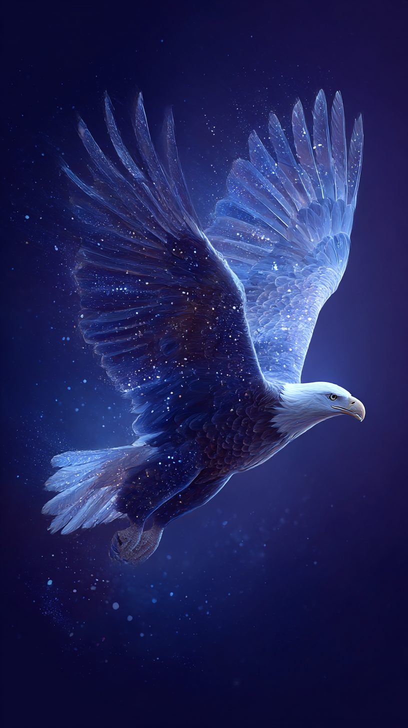 fond d'écran Pygargue à tête blanche iphone 8 gratuit