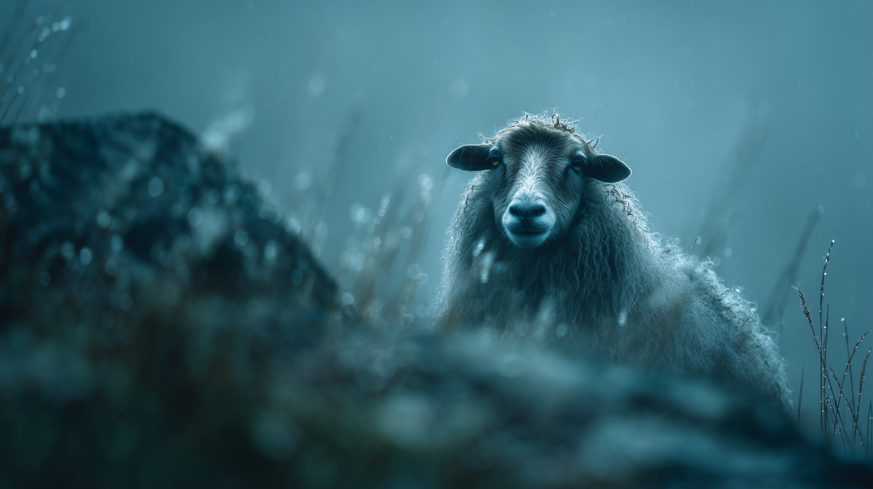 fond d'écran Mouton 5k téléchargement gratuit