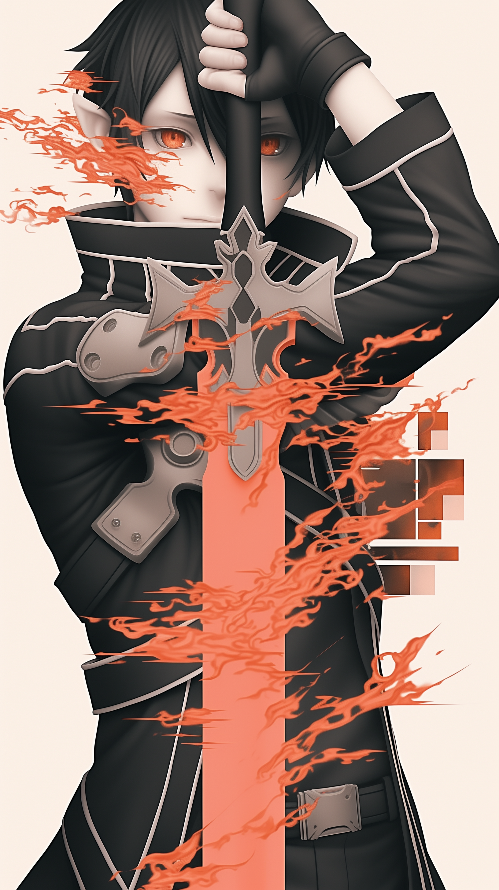 fond d'écran Sword Art Online iphone 11 gratuit