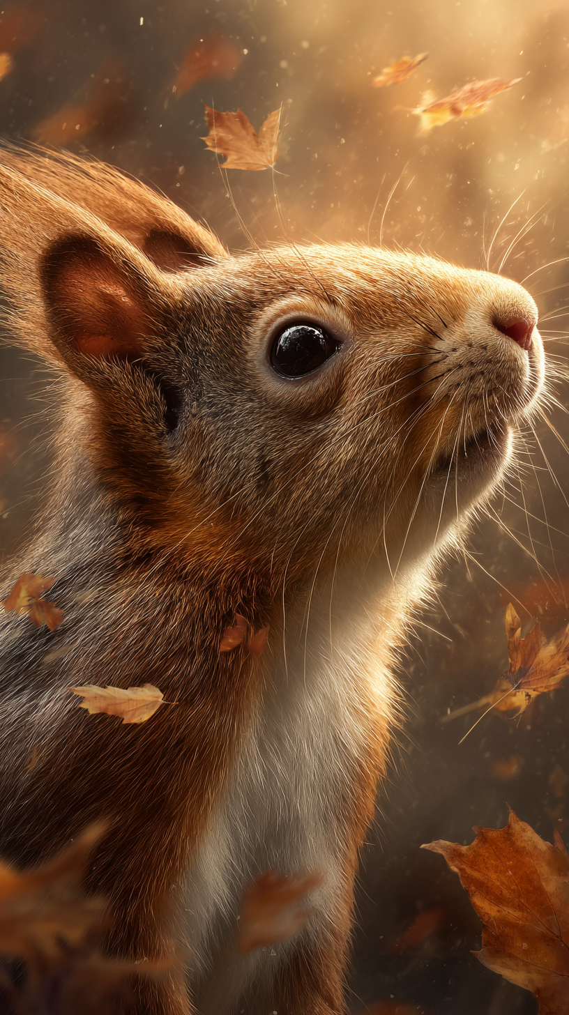 fond d'écran Écureuil iphone original télécharger gratuit